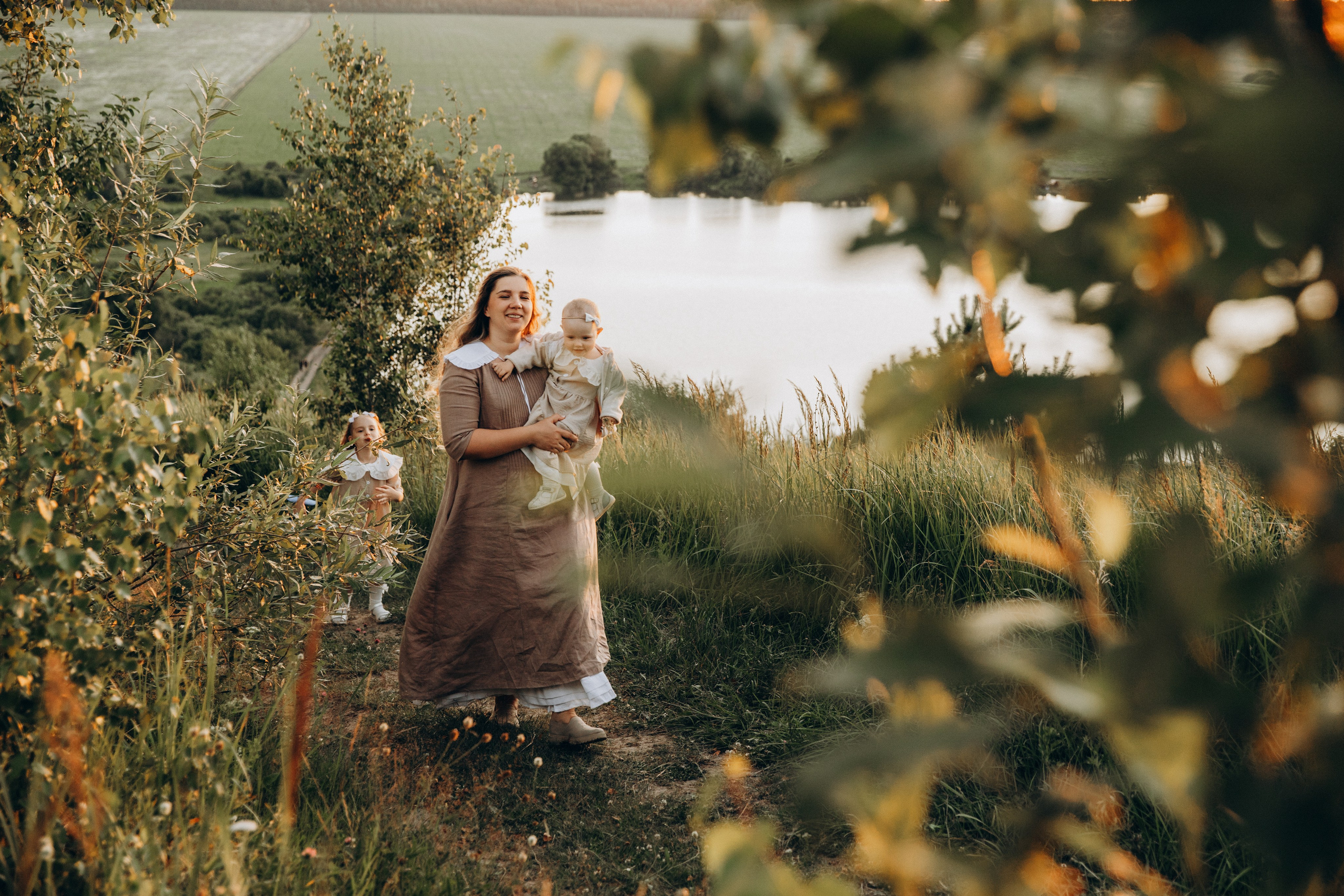 Летний вечер с семьей. Семейный фотограф документалист в Пензе Лопатинская Татья