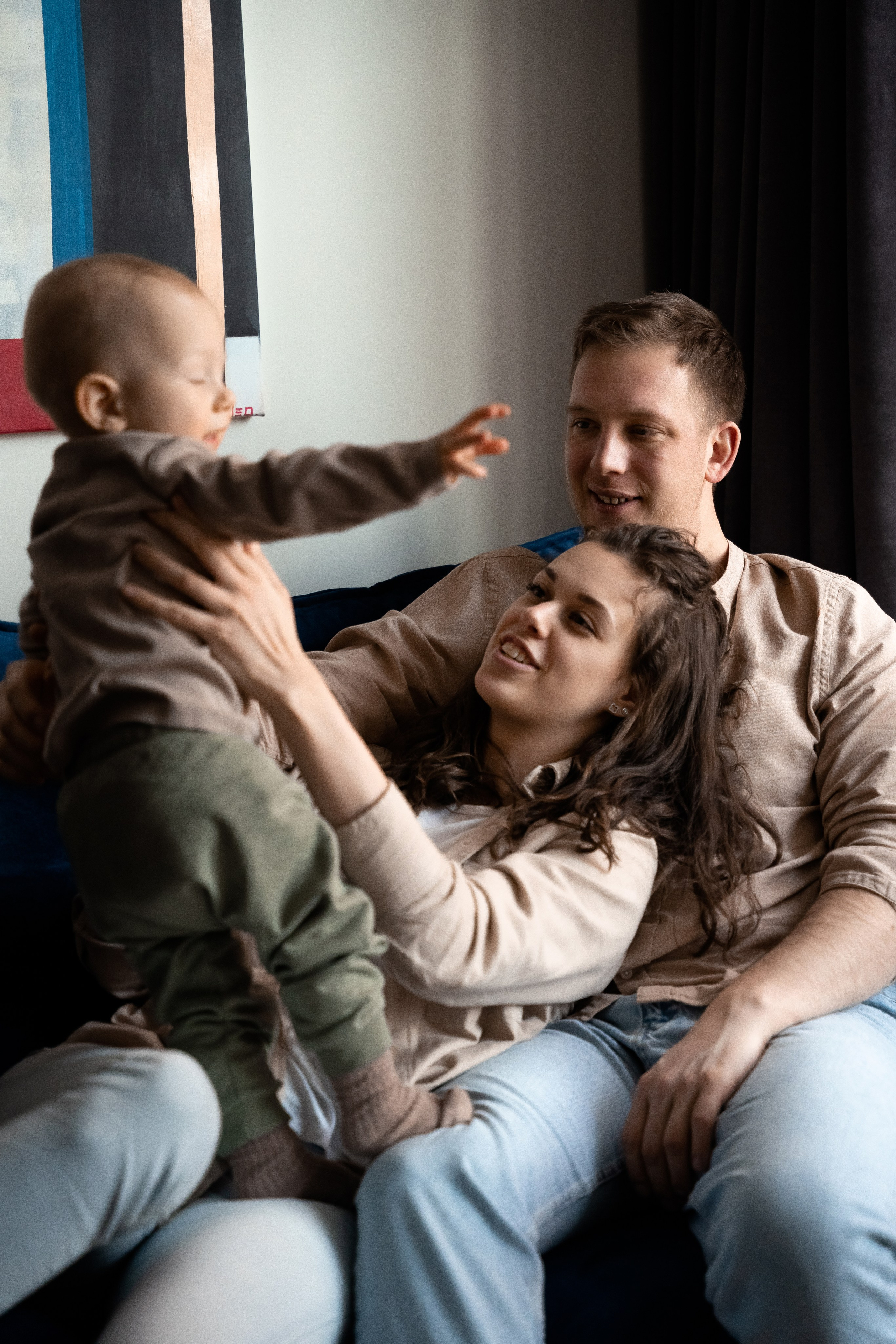 Дима, Маша и Максим. История семьи. Фотограф в Ульяновске Александра Григоровских