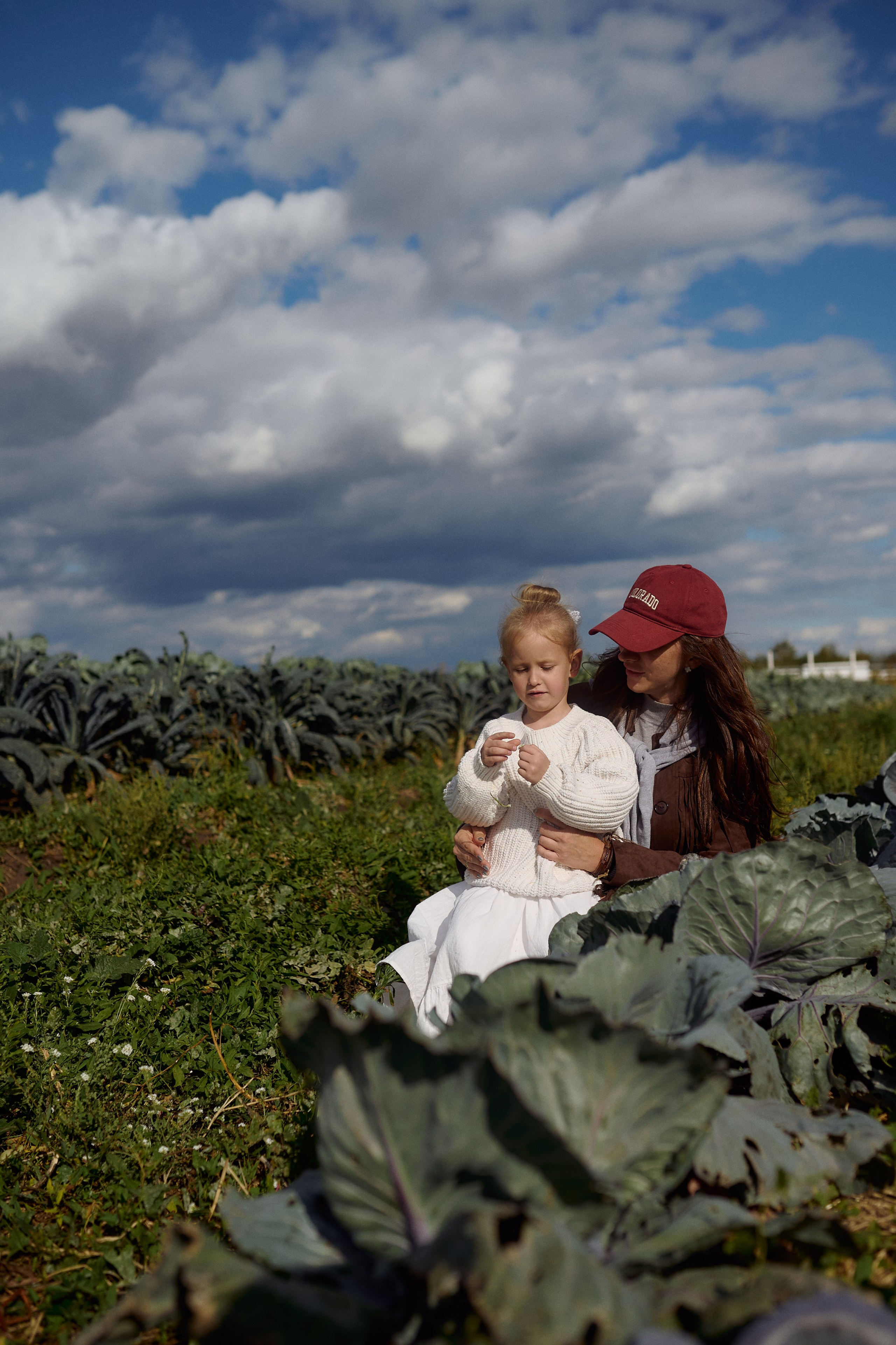 Кристина и Ариша на ферме. Семейный и свадебный lifestyle-фотограф в Москве Мария Петрова