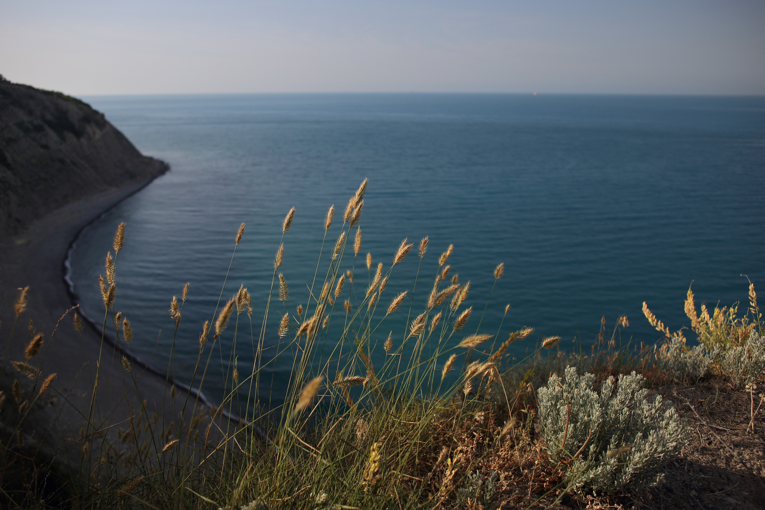 вид на побережье Черного Моря 