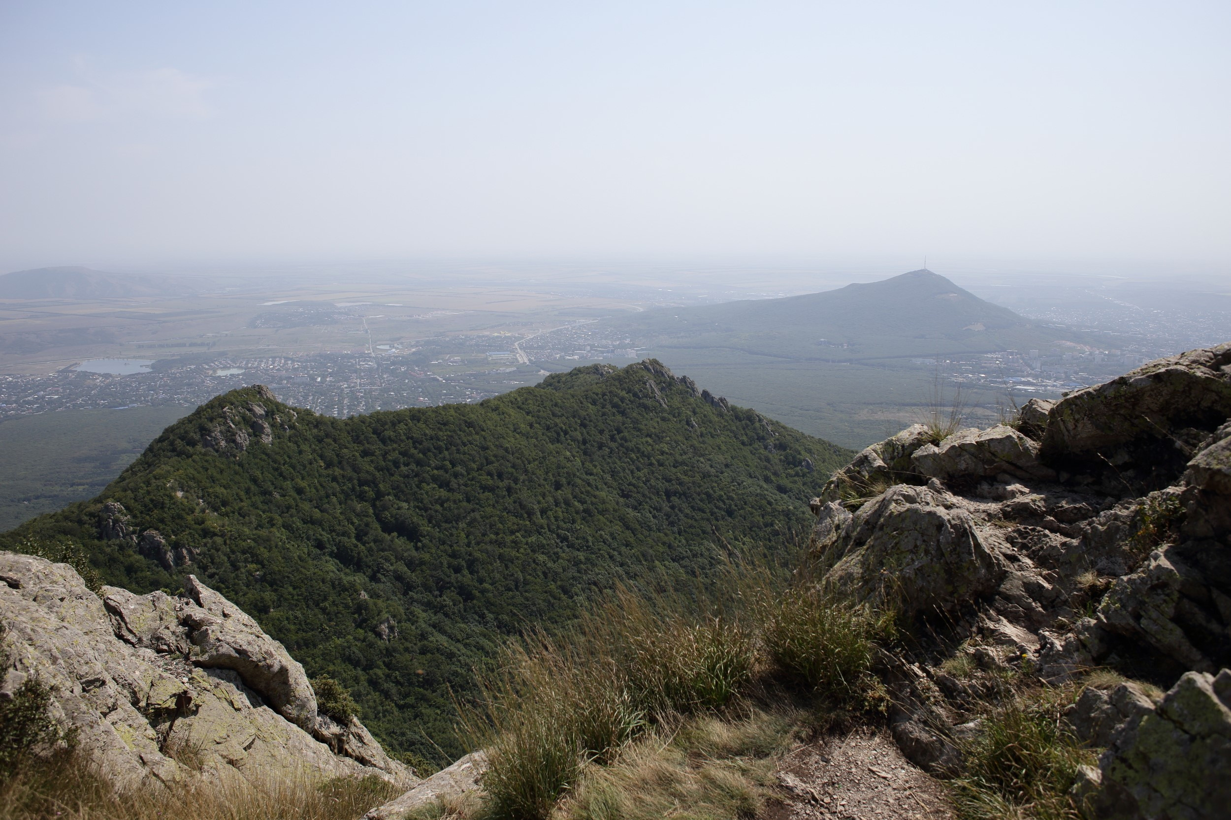 Пятигорск, гора Бештау, горы, вид с горы