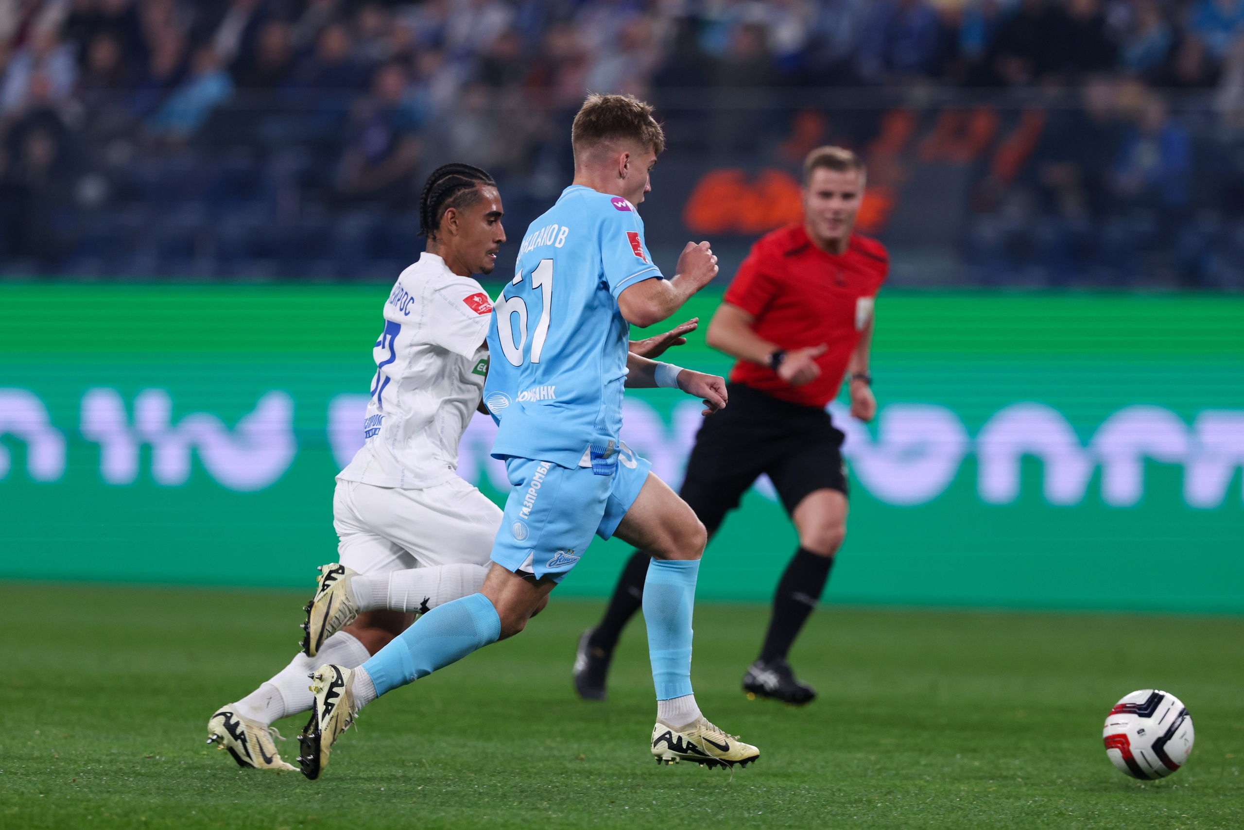 ФК Зенит -ФК Оренбург Fonbet Кубок России 2025/26. Спортивный и репортажный фотограф Антон Тереханов
