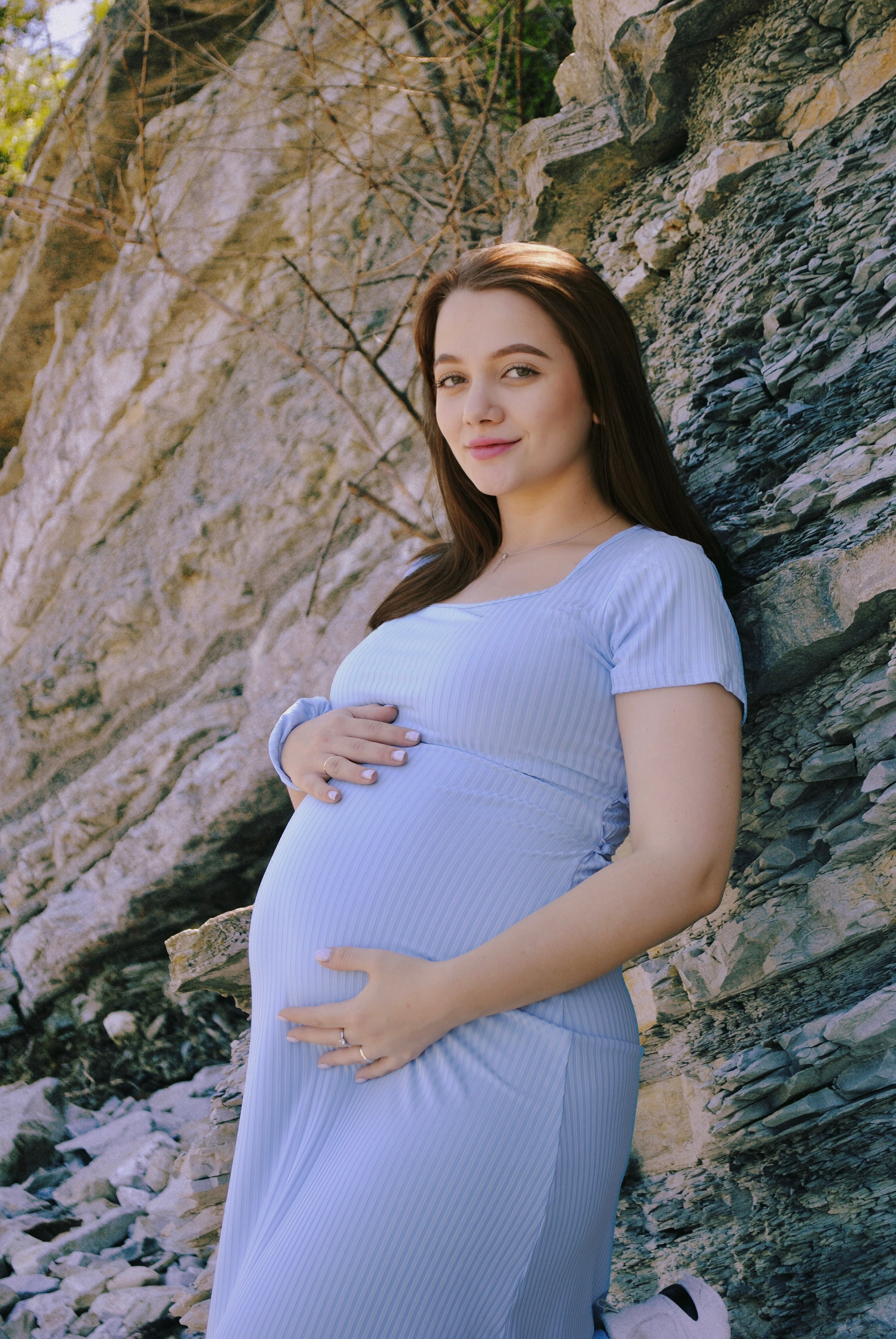 Беременность на берегу моря. Фотограф Мария Мусаелян