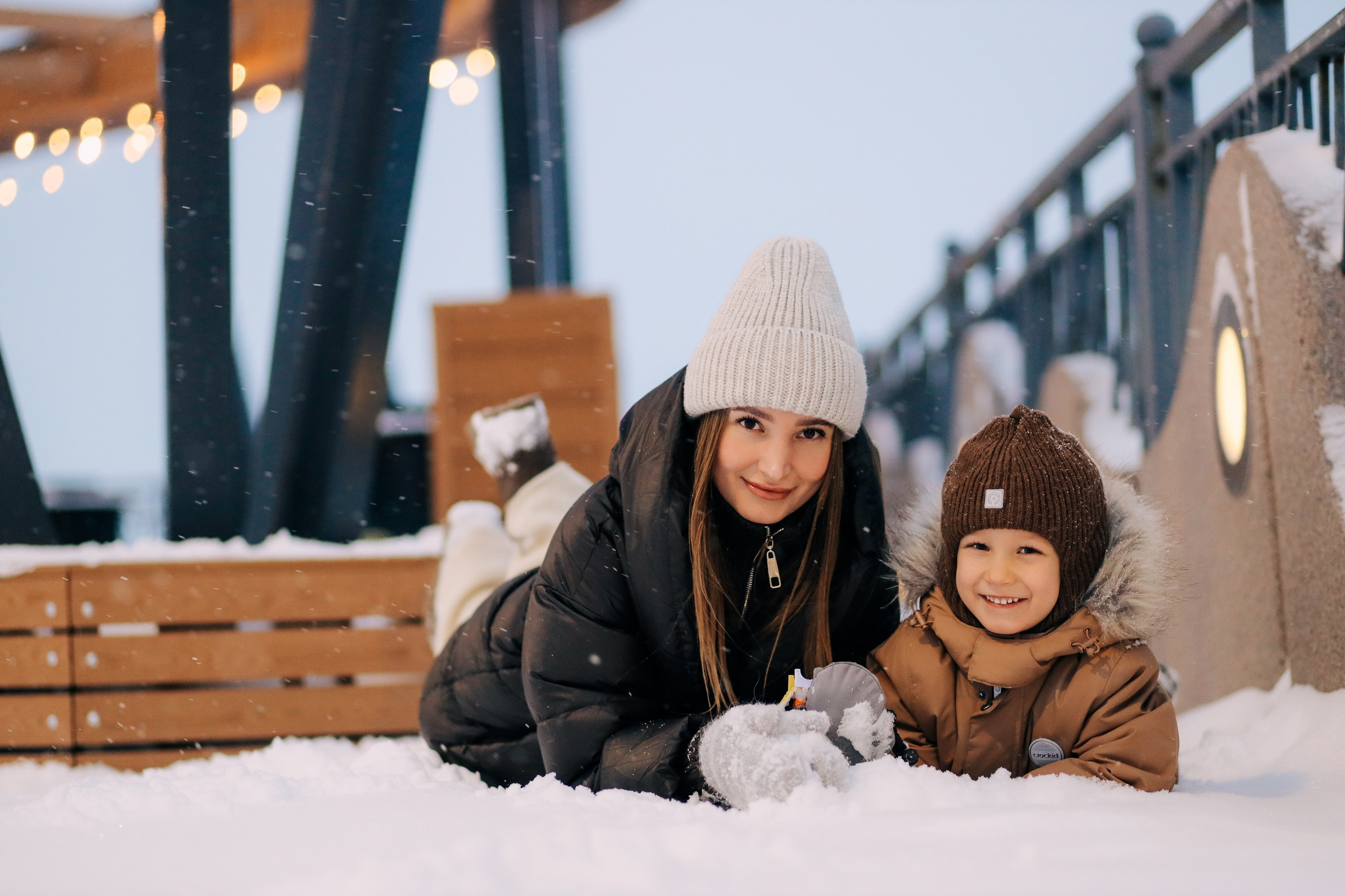 Уличная зимняя. Фотограф Кемерово