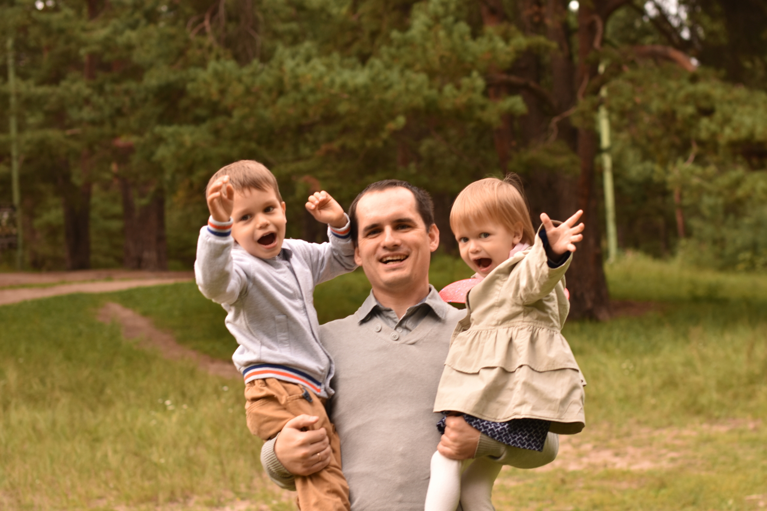 Семейная прогулка может быть веселой. Семейный и детский фотограф в Нижнем Новгороде Мила Балаева