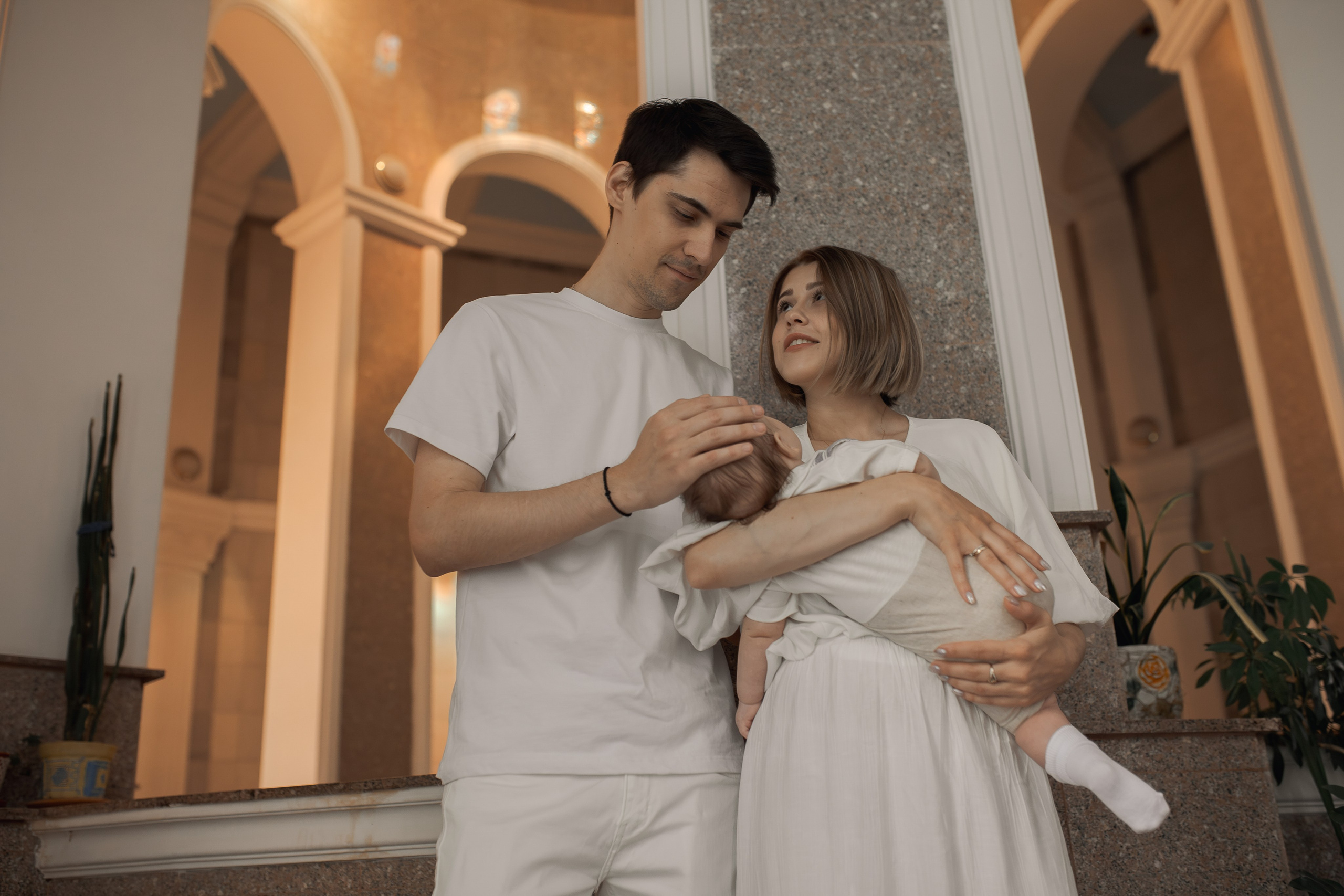 Крещение Дамиана. Фотограф на Крещение и Венчание в Ташкенте