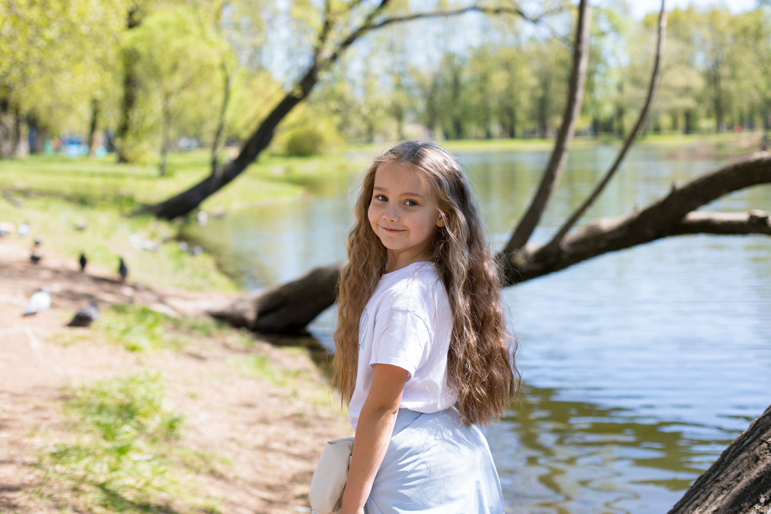 Фотосессия мамы и дочки в Парке Победы. Детский и контент фотограф Надя Волкова Санкт-Петербург