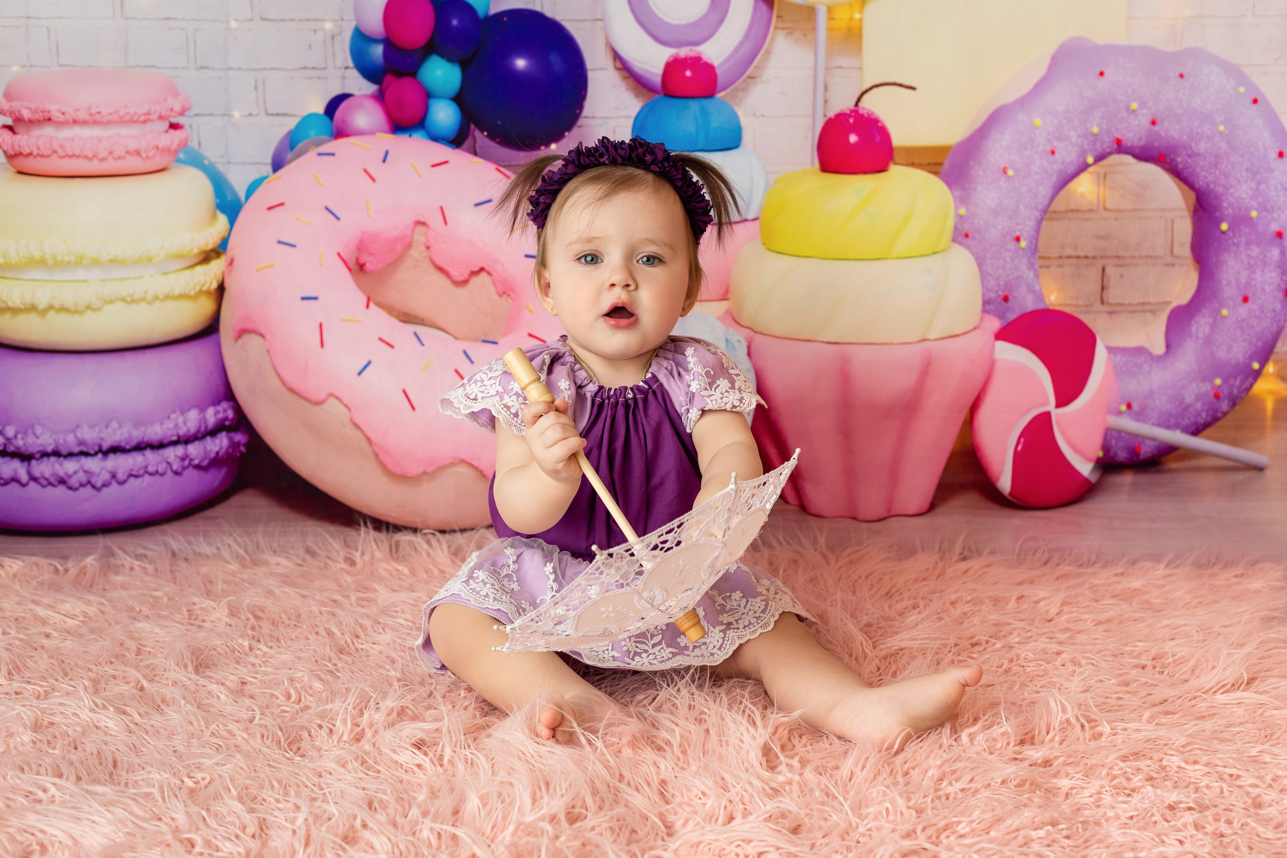 Проект «Годовасие» (12 месяцев). Фотограф новорожденных и детский фотограф в Радужном Васильева Елена