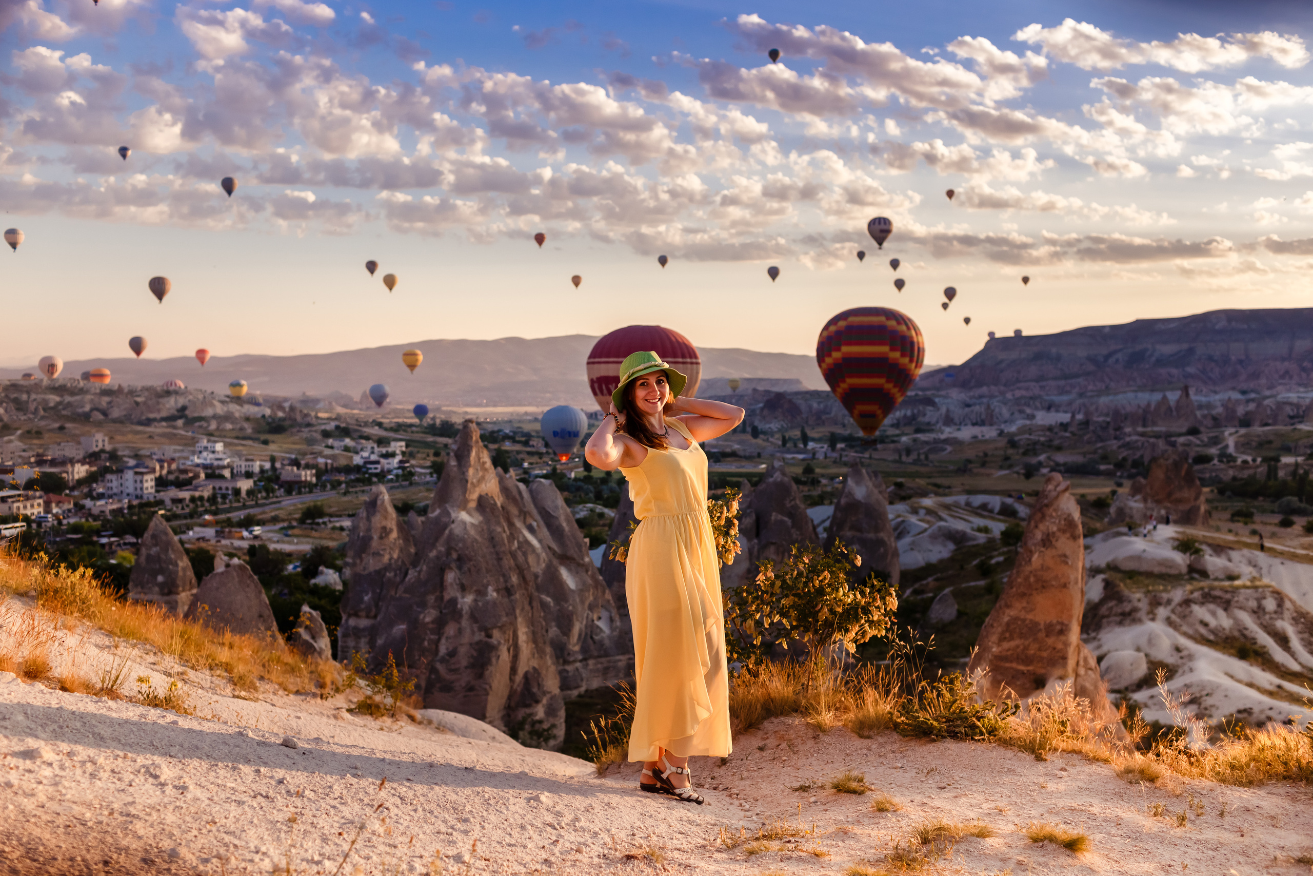 Beautiful morning in Cappadocia. Professional family and children’s photographer in Izmir Irina Eron