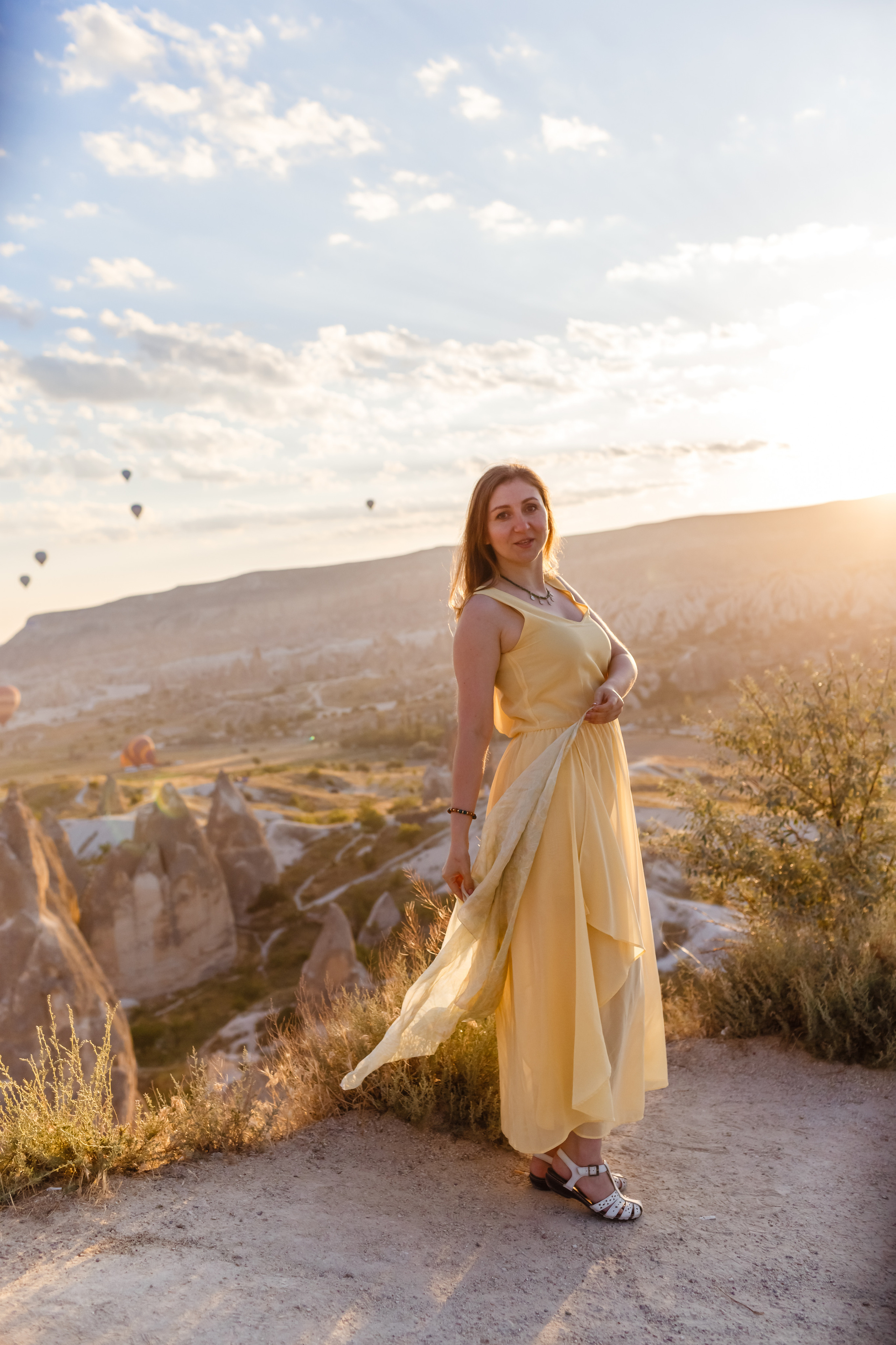 Beautiful morning in Cappadocia. Professional family and children’s photographer in Izmir Irina Eron