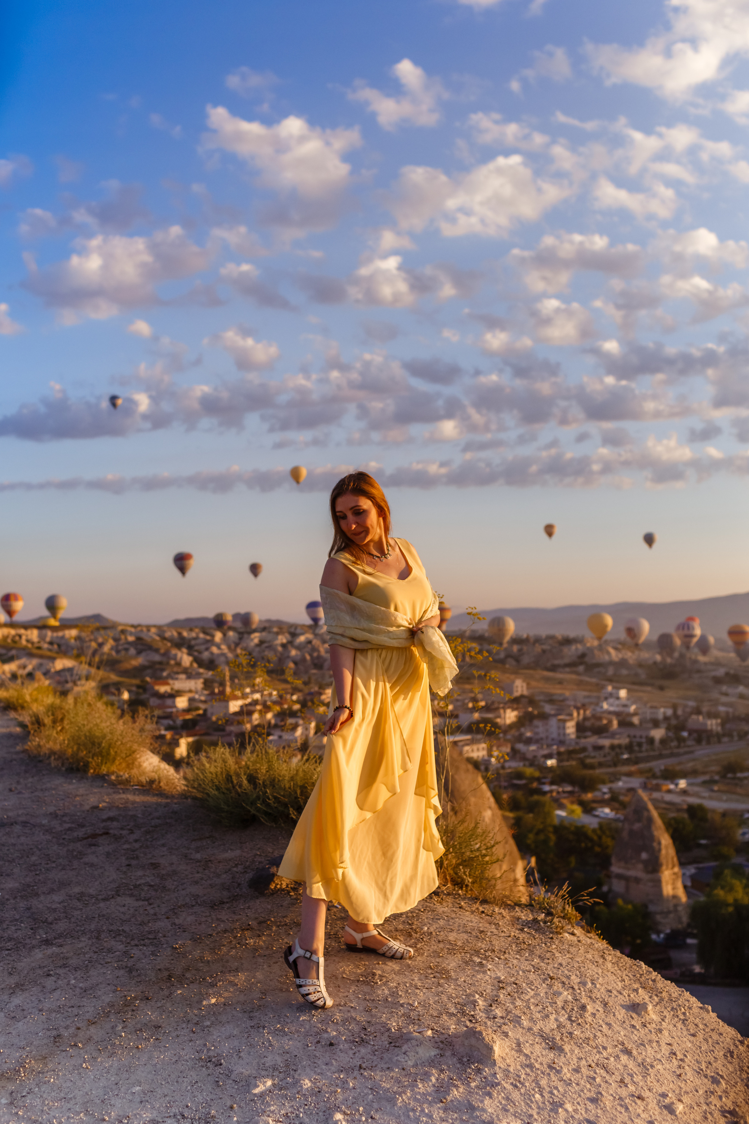Beautiful morning in Cappadocia. Professional family and children’s photographer in Izmir Irina Eron