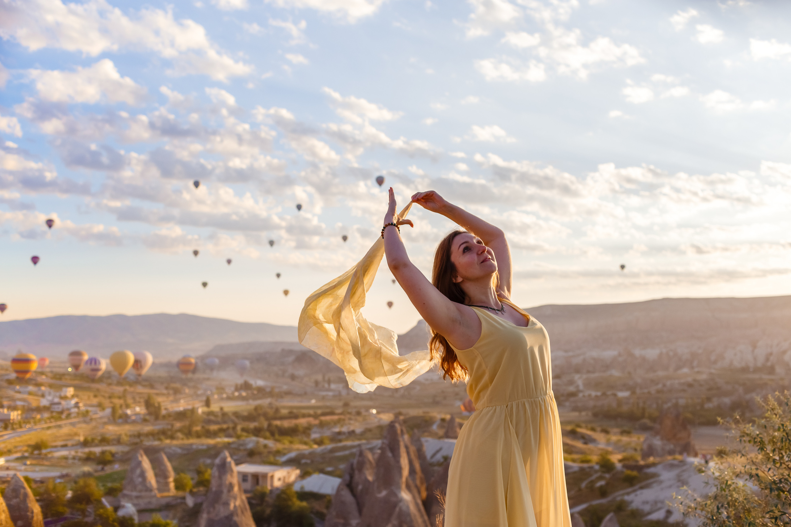Beautiful morning in Cappadocia. Professional family and children’s photographer in Izmir Irina Eron