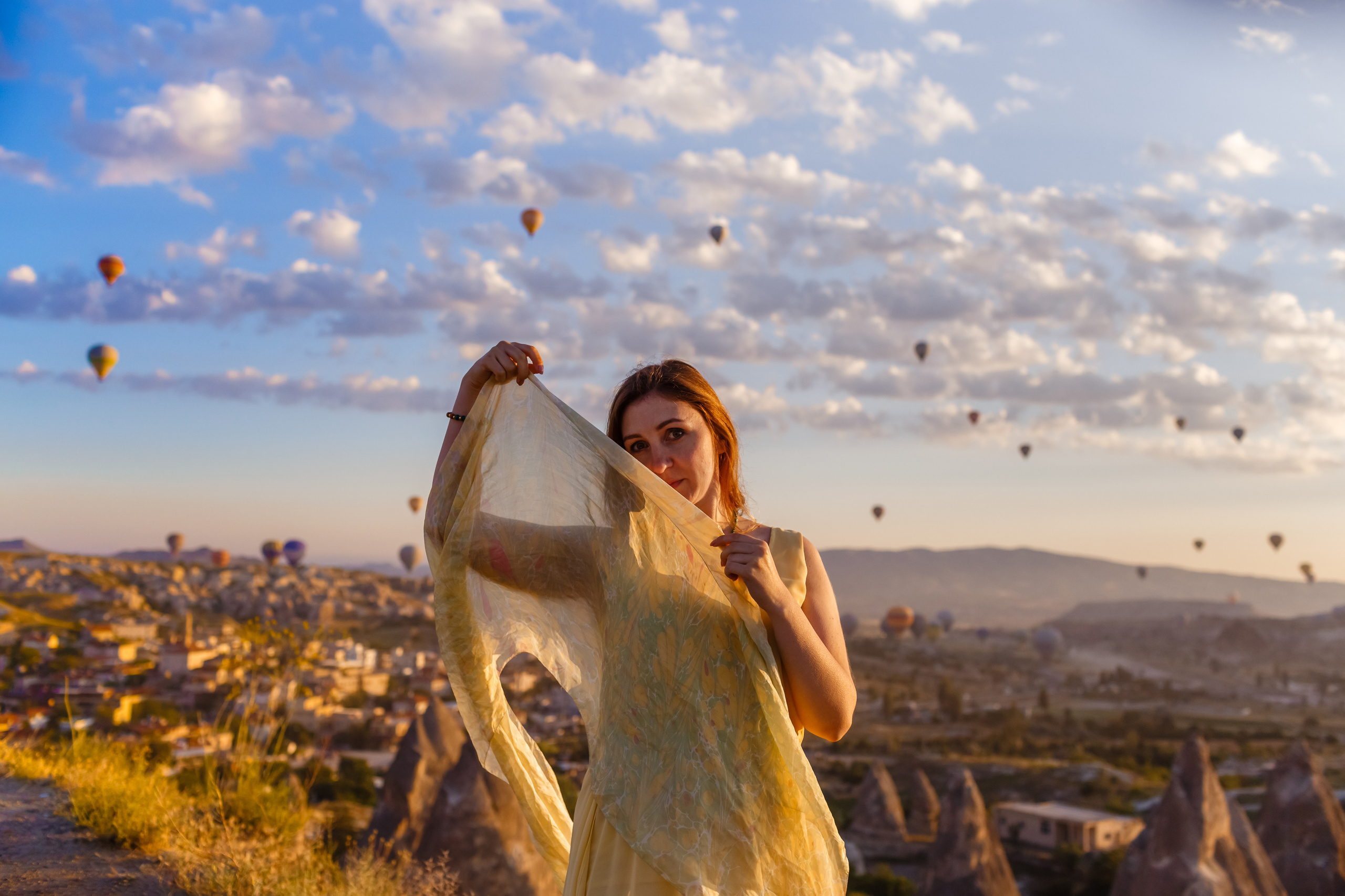 Beautiful morning in Cappadocia. Professional family and children’s photographer in Izmir Irina Eron