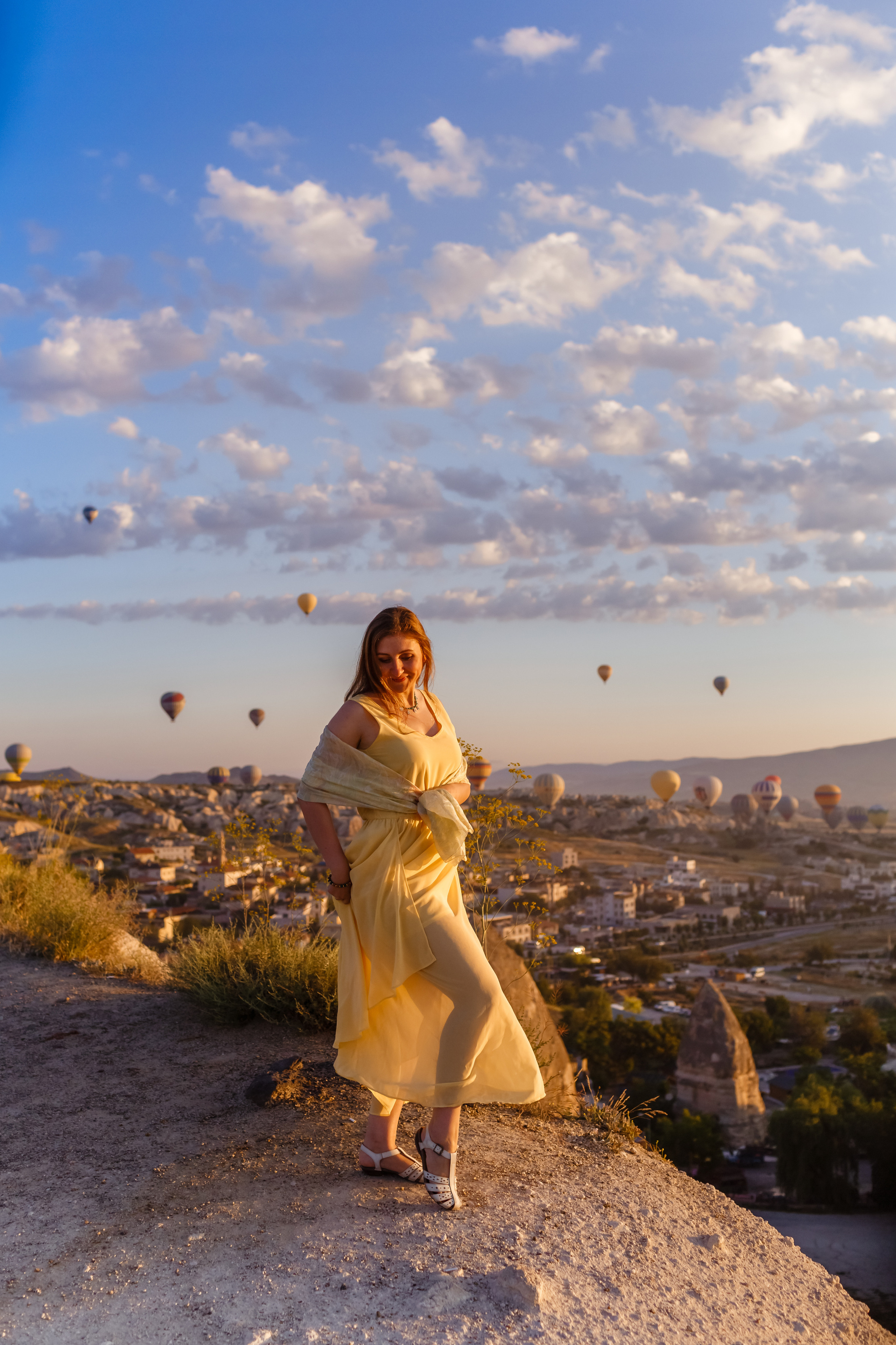 Beautiful morning in Cappadocia. Professional family and children’s photographer in Izmir Irina Eron