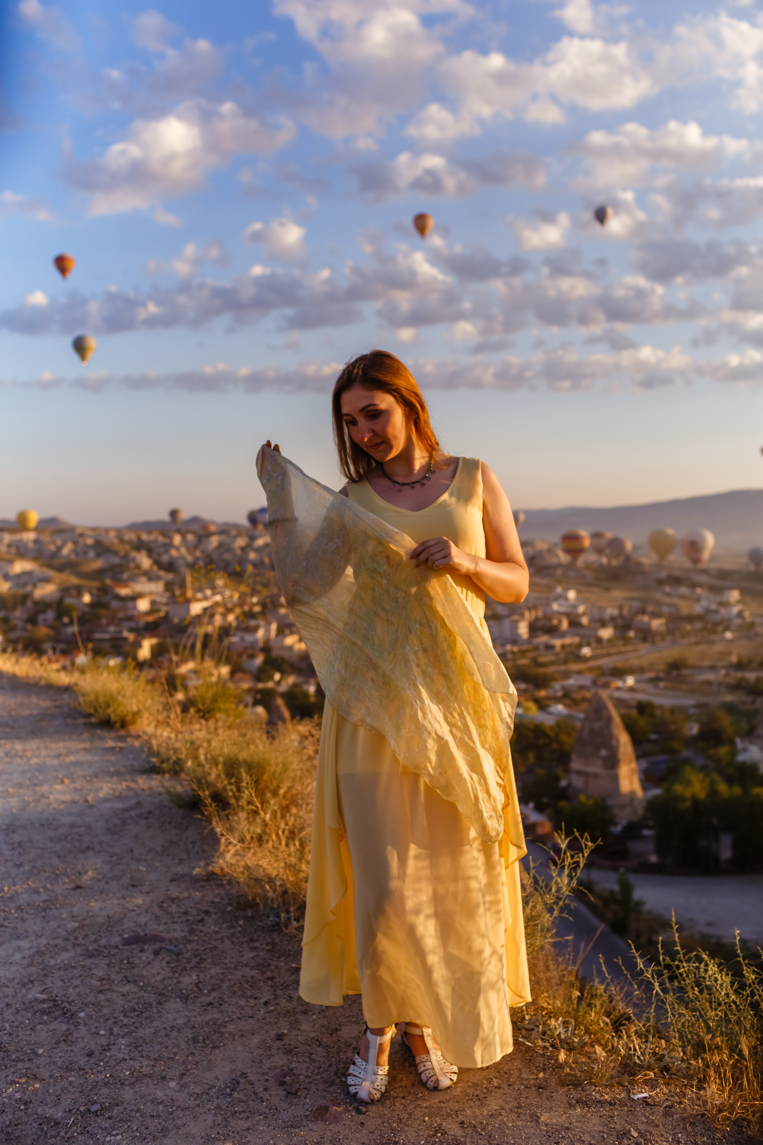 Beautiful morning in Cappadocia. Professional family and children’s photographer in Izmir Irina Eron