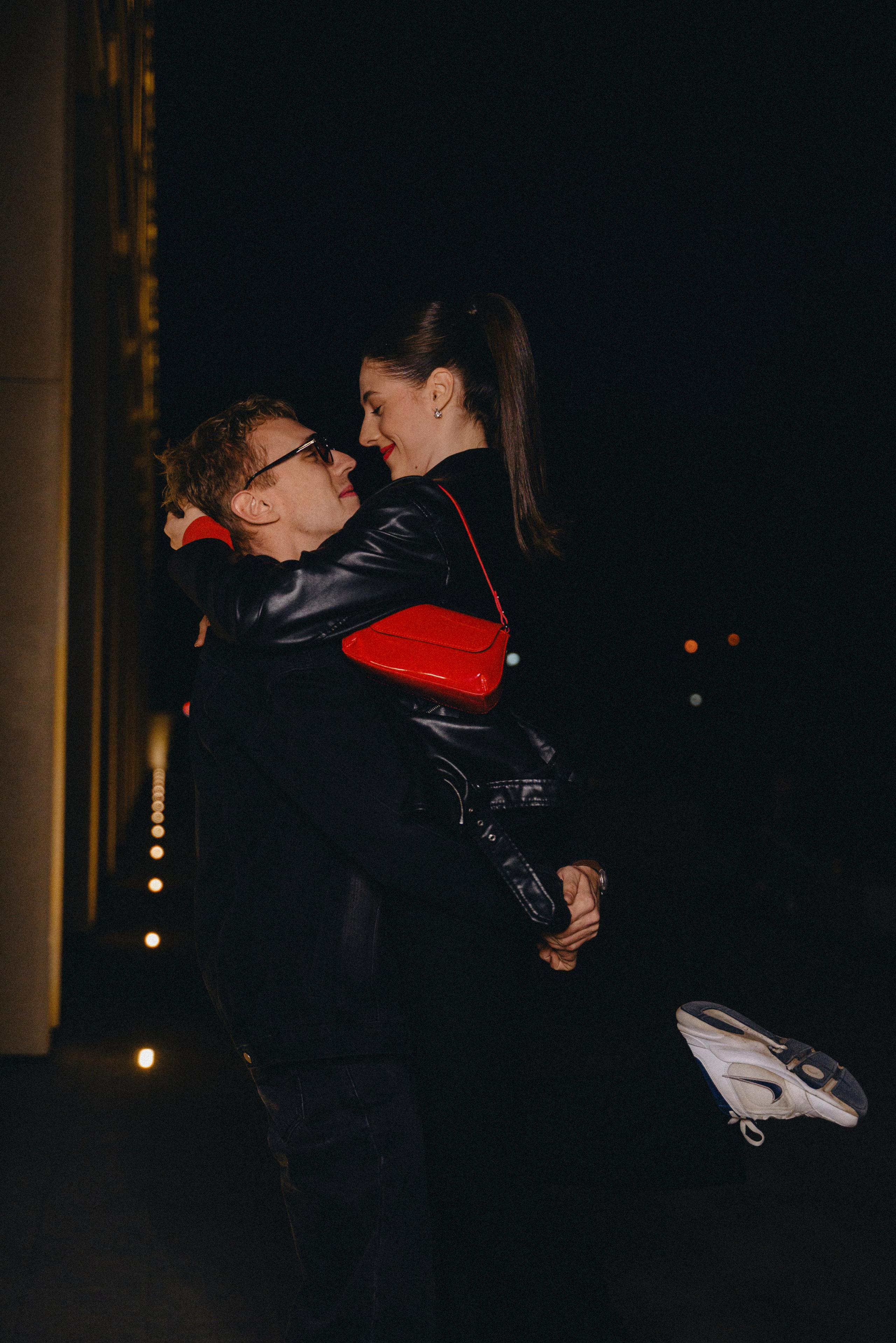 Любовь в ночном городе. Свадебный и портретный фотограф в Минске Наташа Каракулова