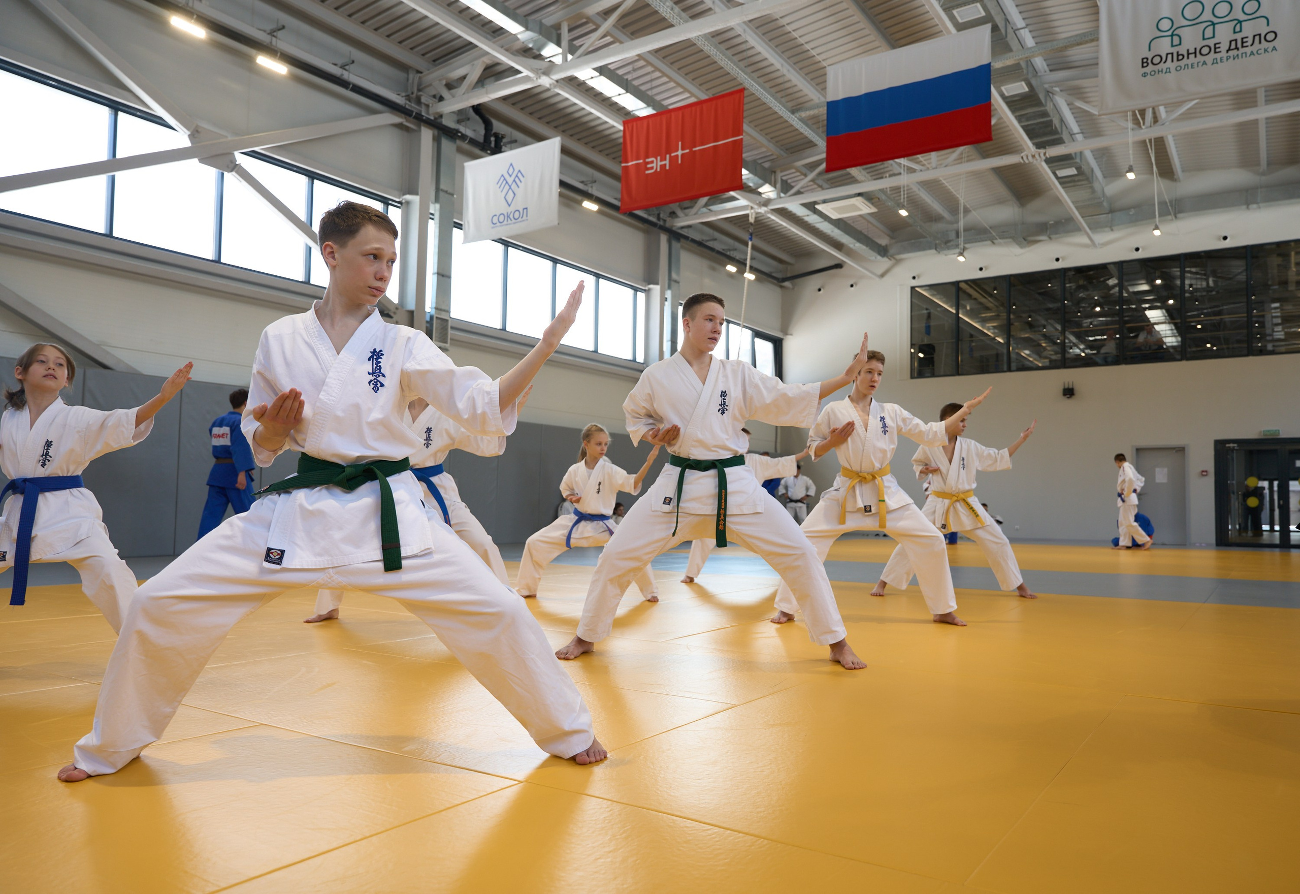 Открытие центров спортивных единоборств «Сокол» Красноярск/Дивногорск. Александр Сазонов Красноярск