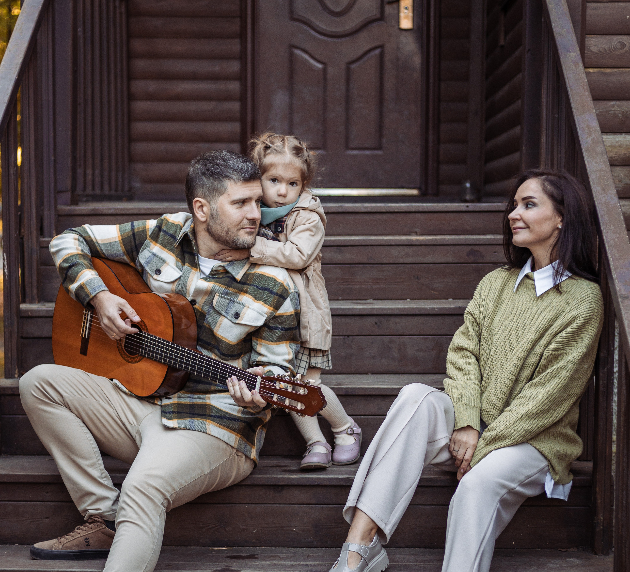 Леонид, Настя и Софья. Фотограф Никита Кучма