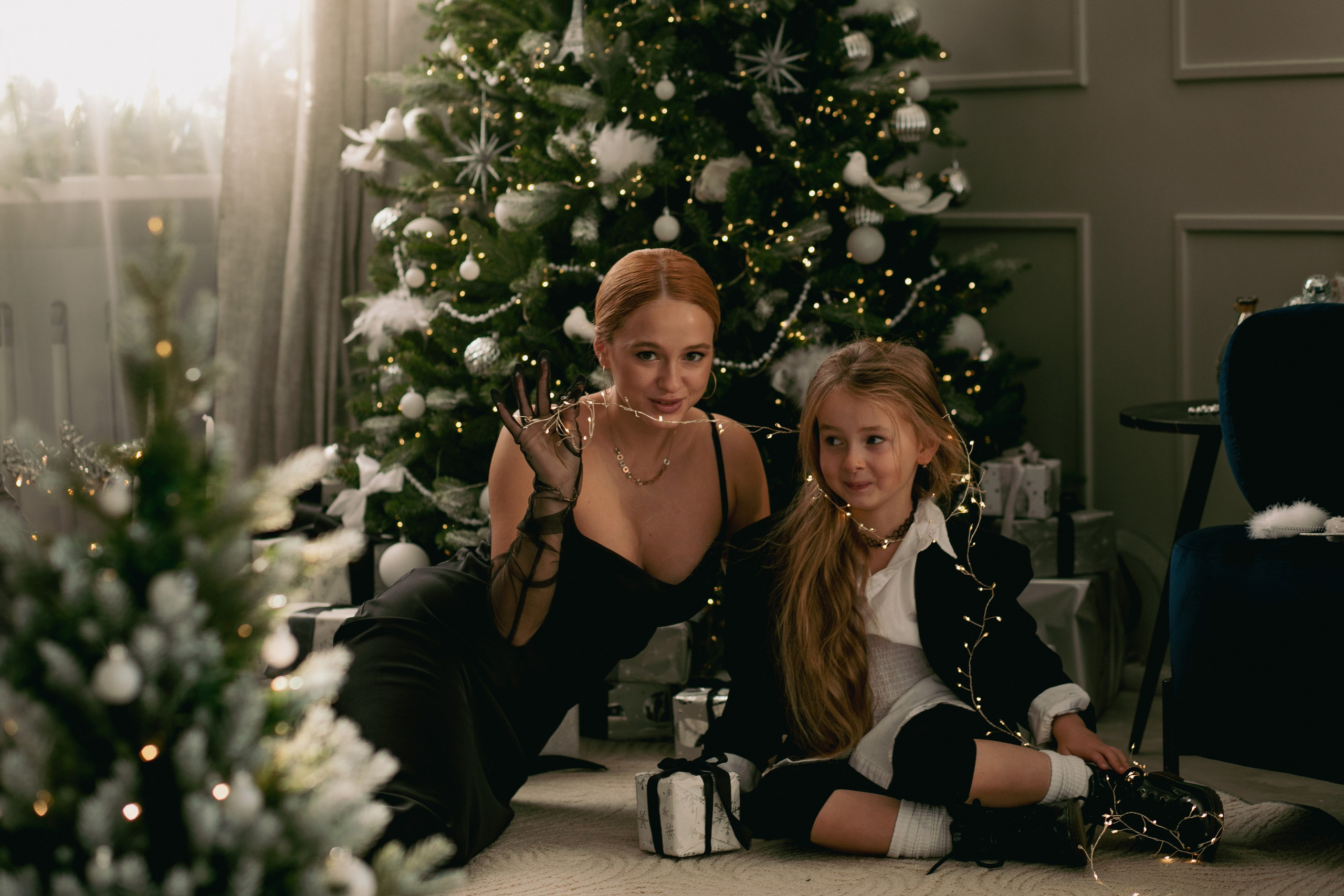 Зоя и Есения. Новый год. Портретный, семейный, свадебный фотограф в Магадане — Екатерина Литвин