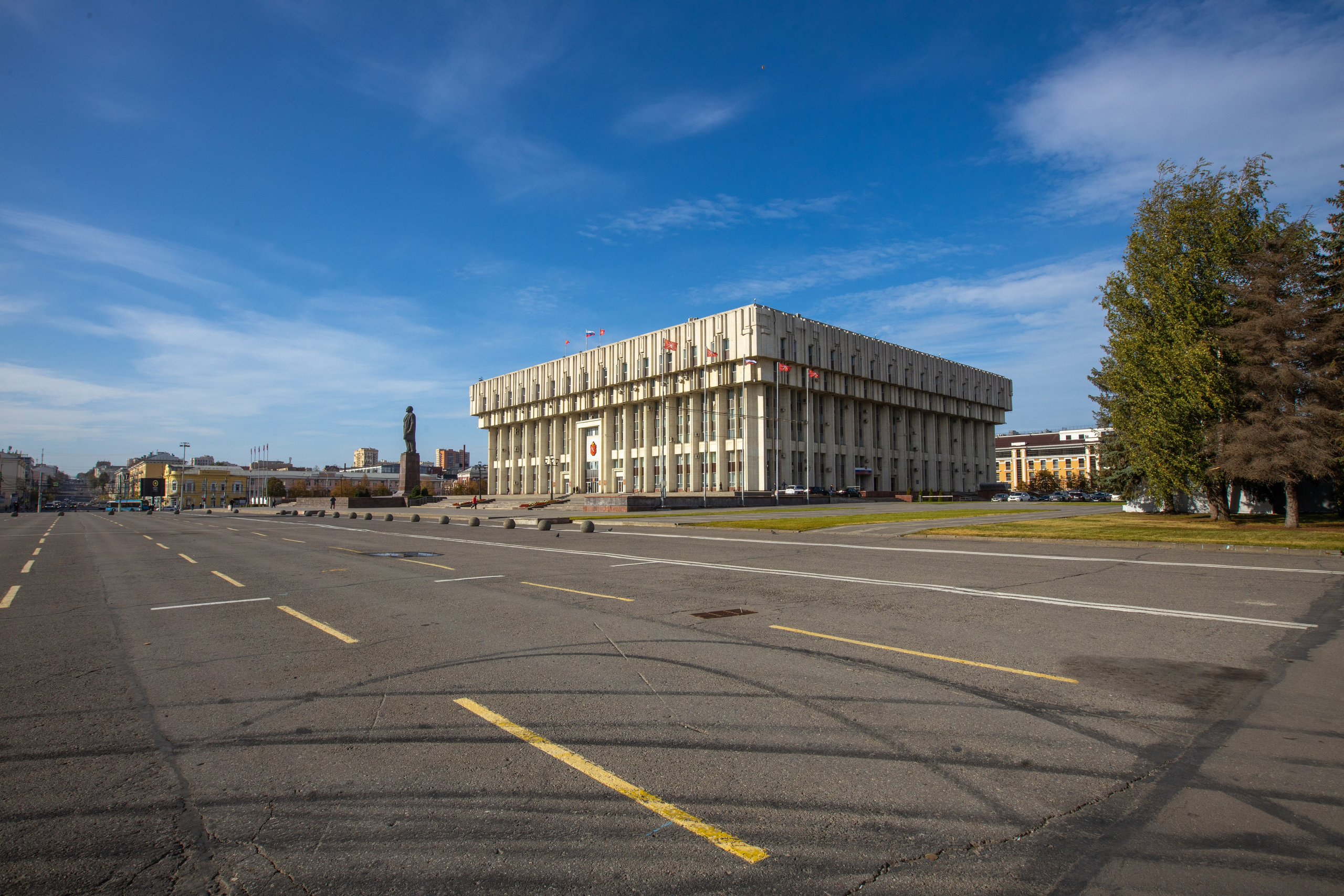 Площадь Ленина, Гостинный двор, Белый дом, Фонтаны, улица Советская. Фотограф в Туле Крупский АнДРей. Фотостудия «КАДР71» в Туле