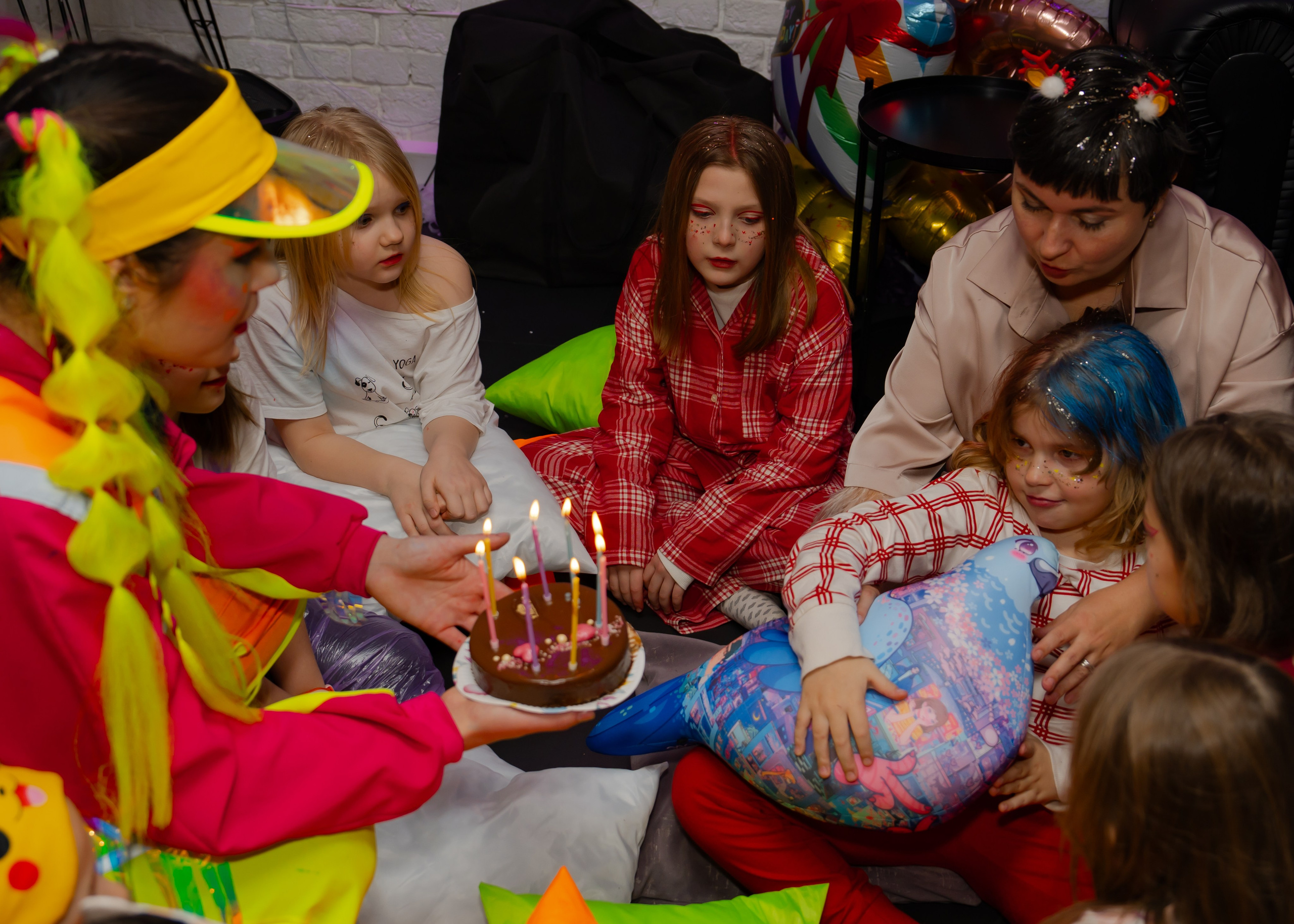 Битва подушками. Крамер Юлиана детский и семейный фотограф