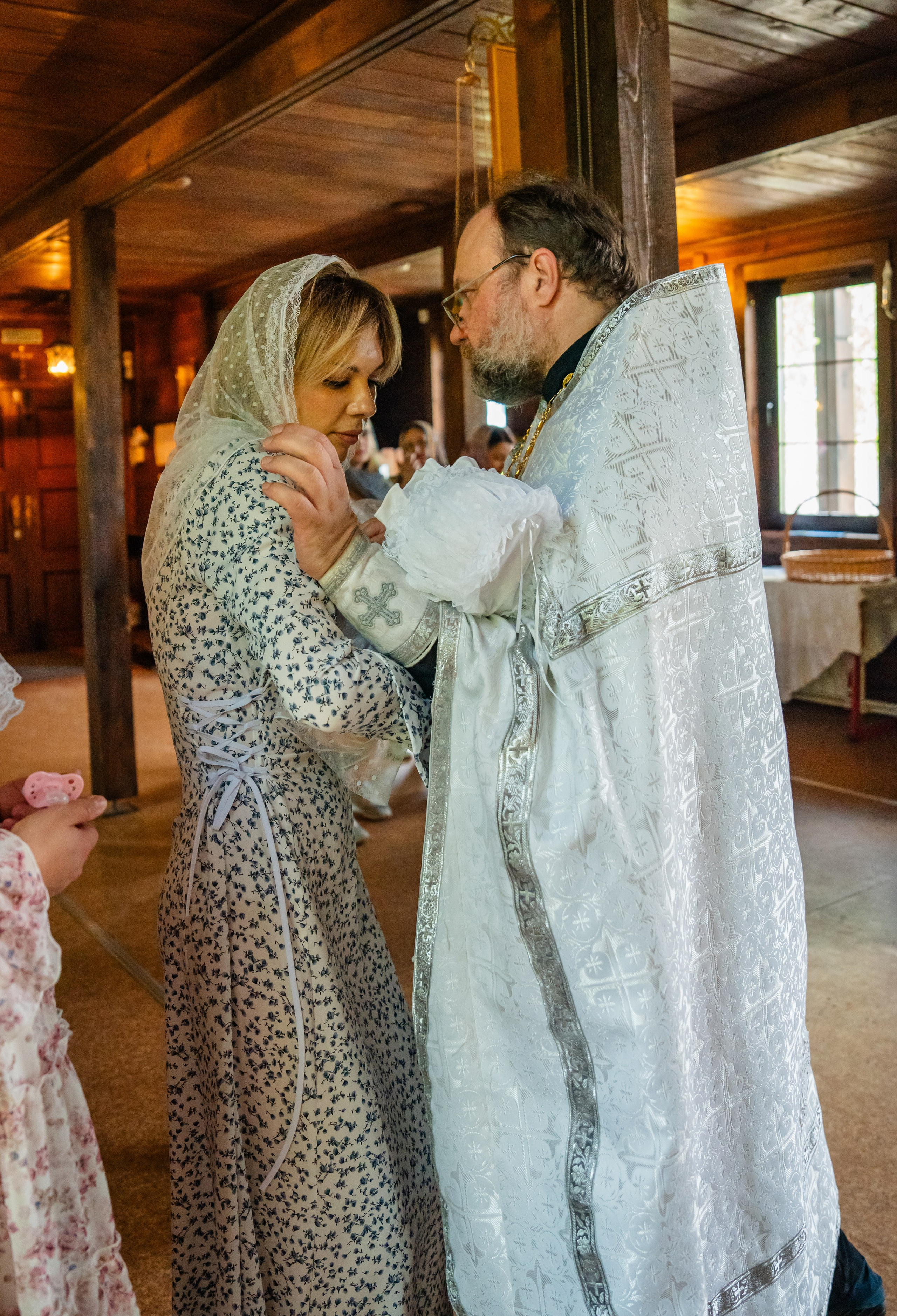 Таинство Крещения Евгении. Крамер Юлиана детский и семейный фотограф