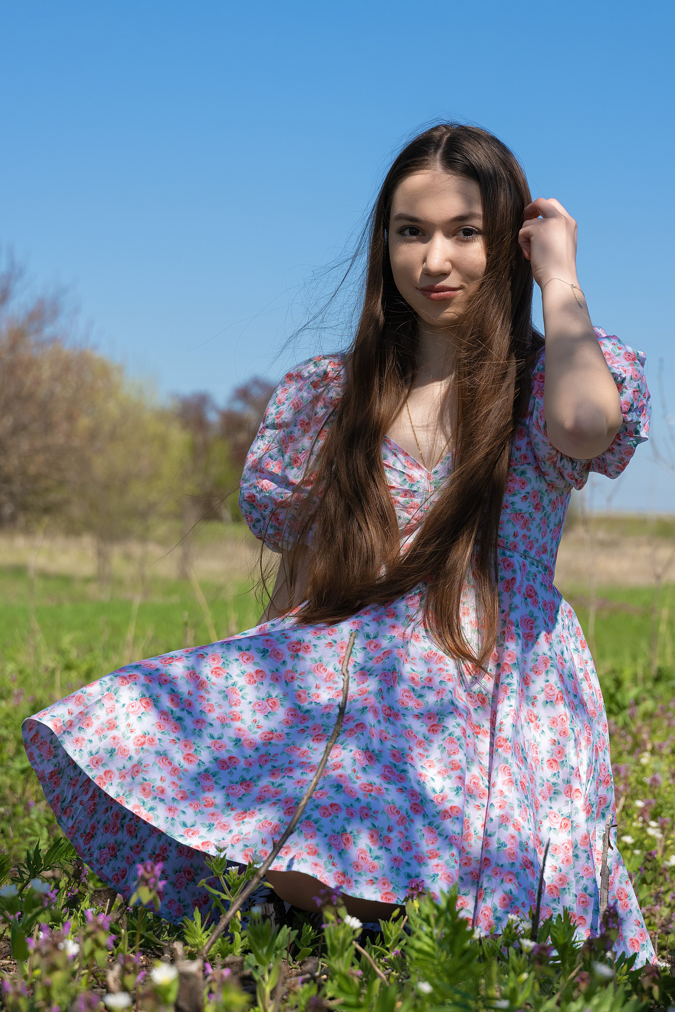 Смешанное цветение и зелень. Главная