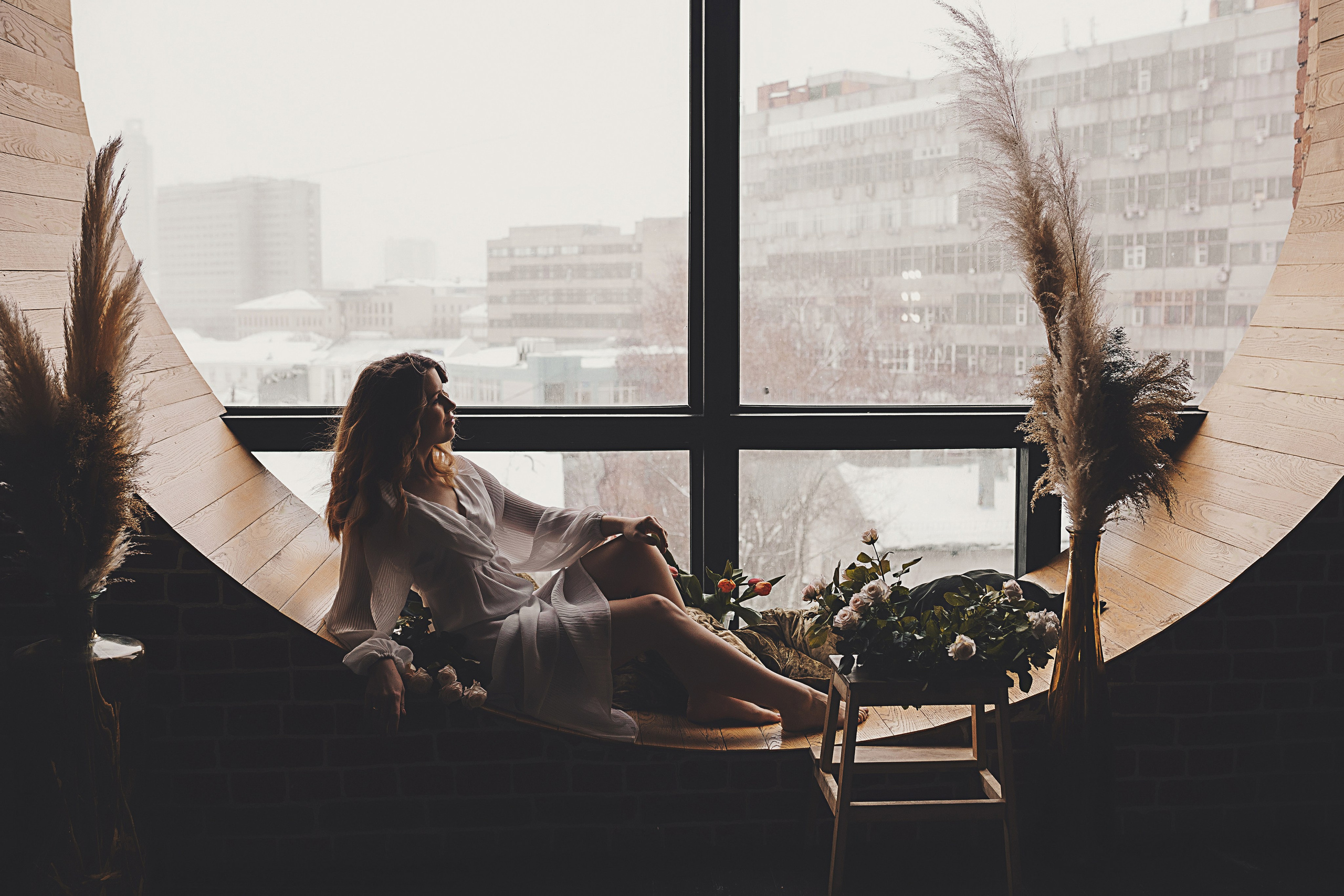 Весенняя Фотосессия в студии. Семейный и женский фотограф в Москве Надежда Воробьева