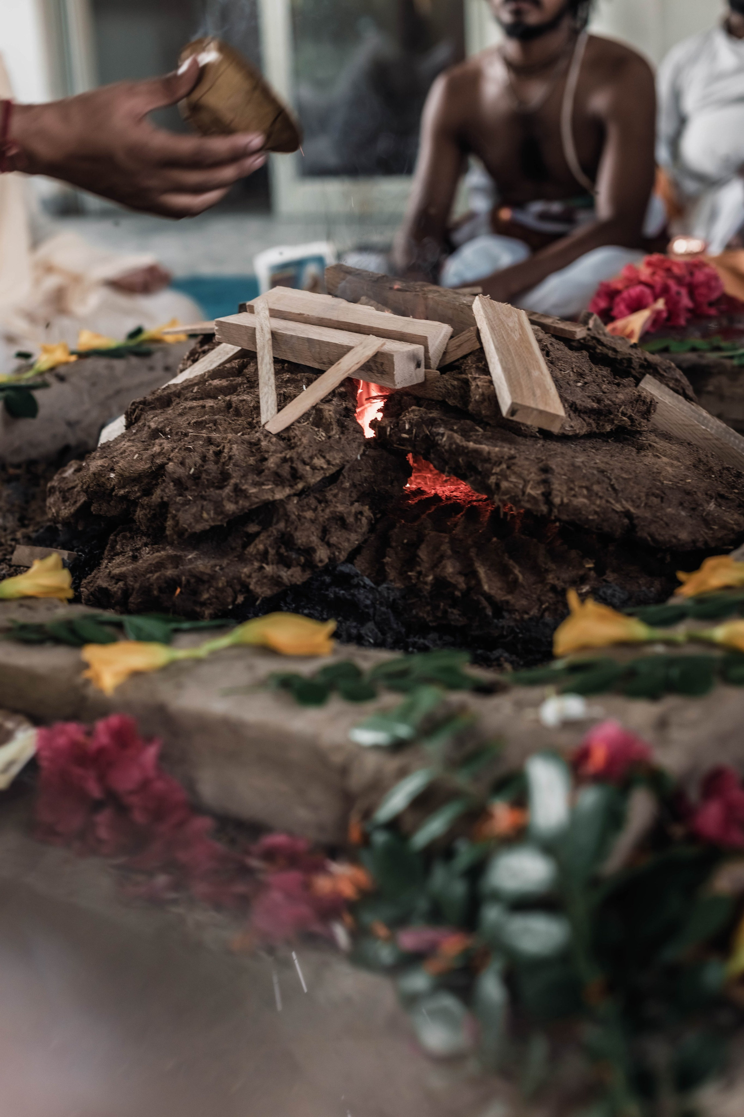 Pitri Paksha yagyas & poojas Devraha Baba ji ashram. Mariam Bagdasaryan