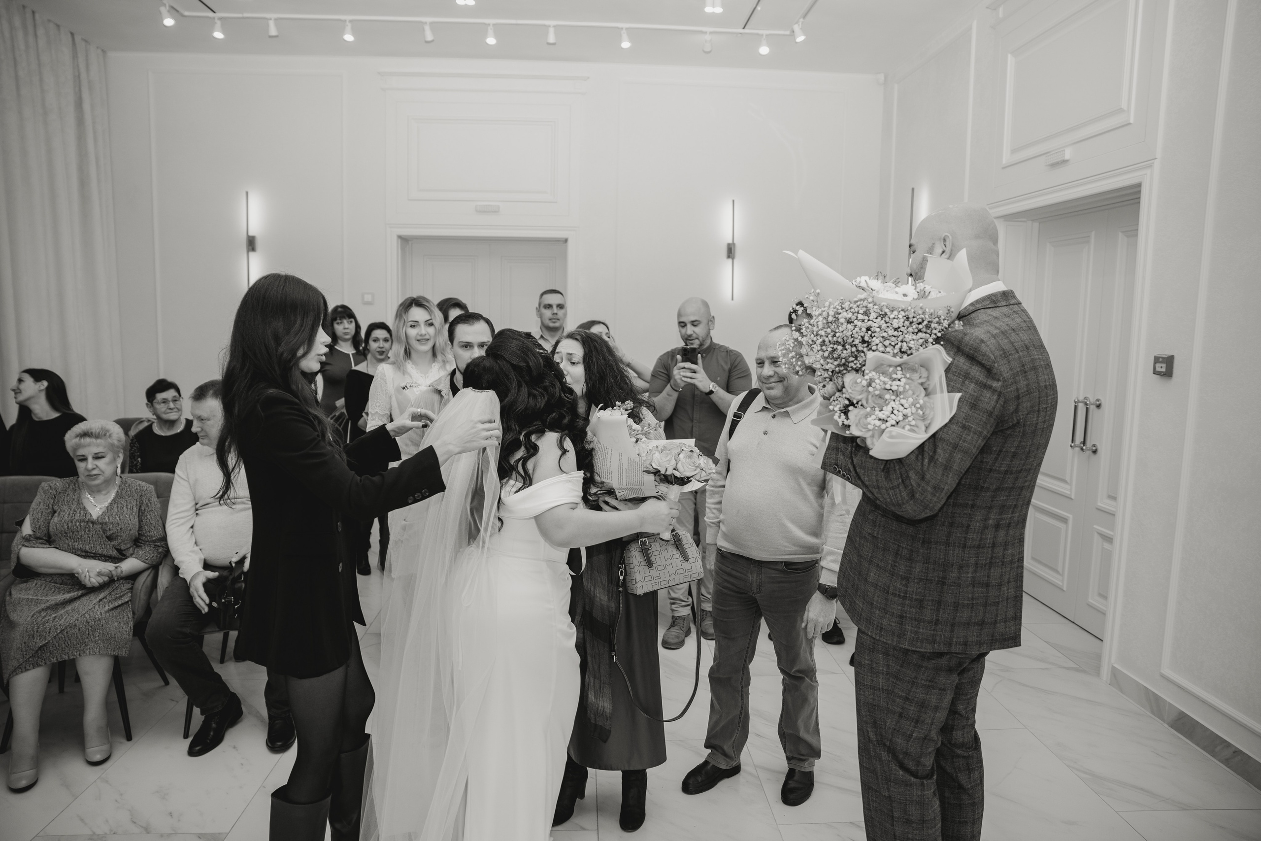 Свадьба Дмитрия и Ксении (15.11.2025 г.) г. Обнинск (Калужская обл.). Надежда Стар семейный и церковный фотограф в Жукове и Калужской области