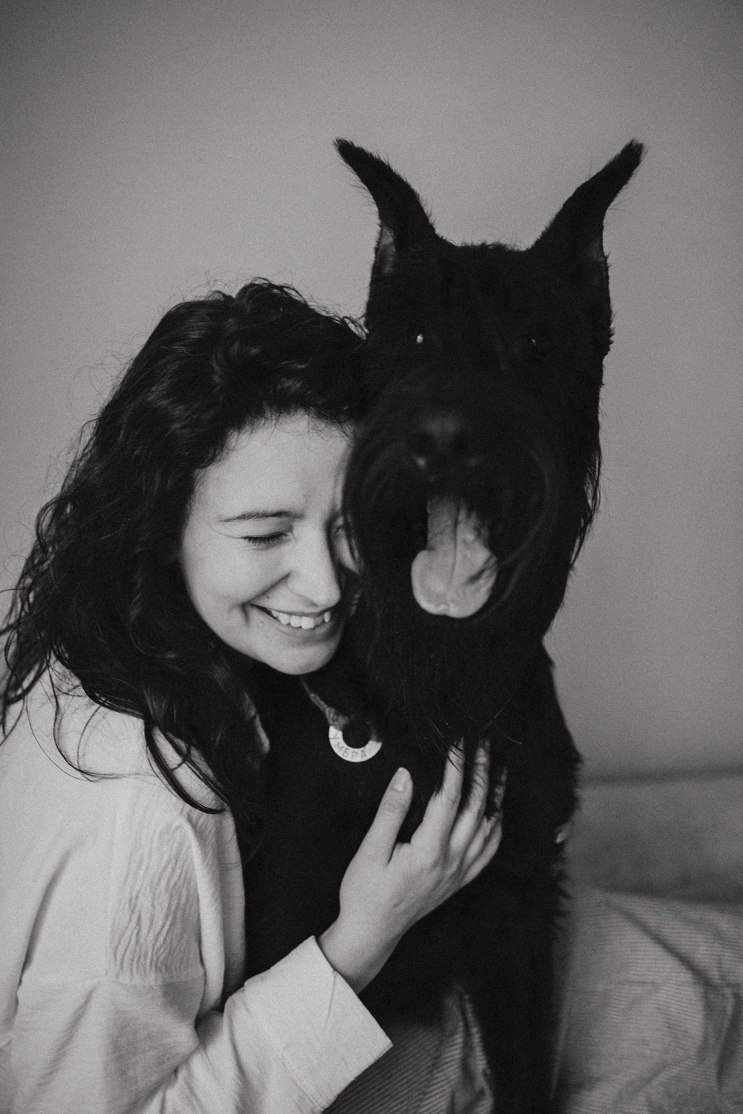 Умбра и Даша. Фотограф анималист Анастасия Пикей