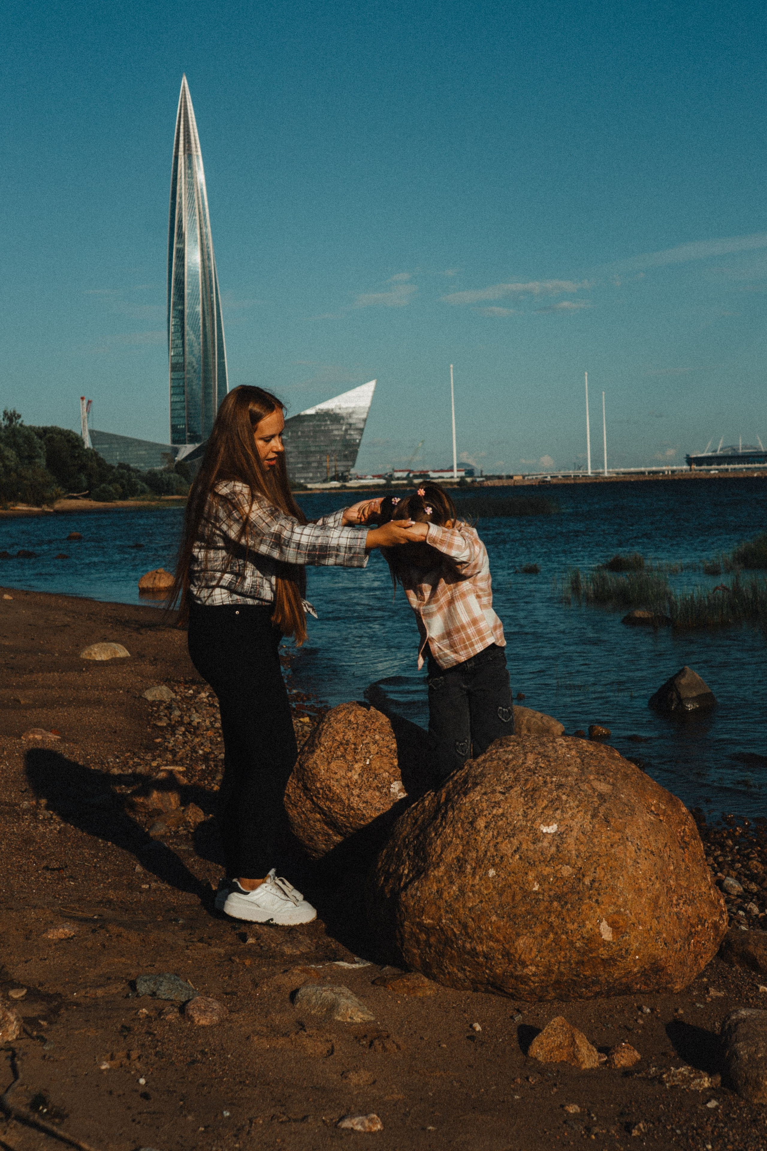 МАМА И ДОЧКА НА ФИНСКОМ ЗАЛИВЕ. Профессиональный фотограф, Санкт-Петербург — Виктория Богомолова