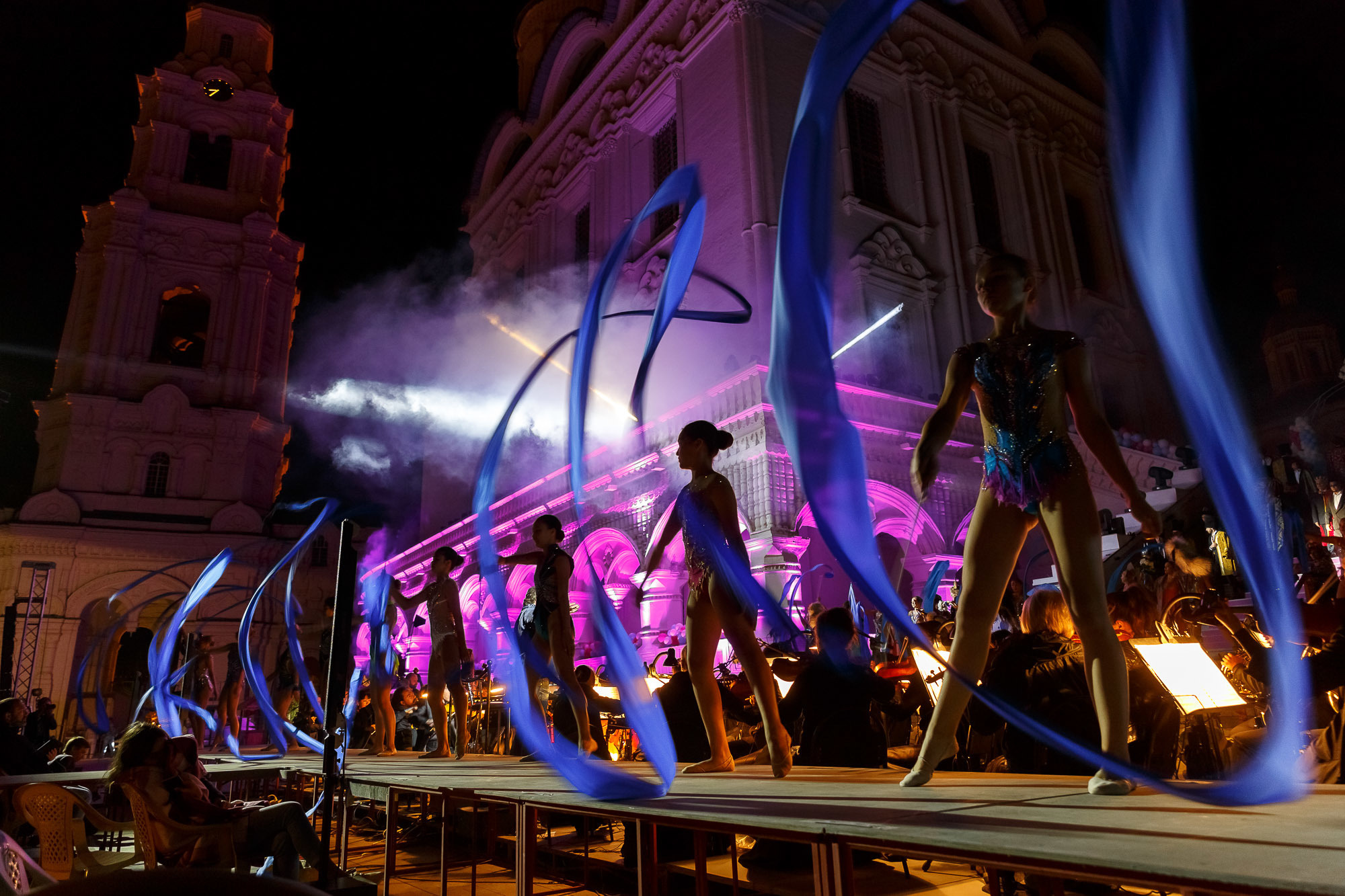 Постановка оперы «Руслан и Людмила» в Астраханском кремле. Август 2019. Фотограф в Астрахани