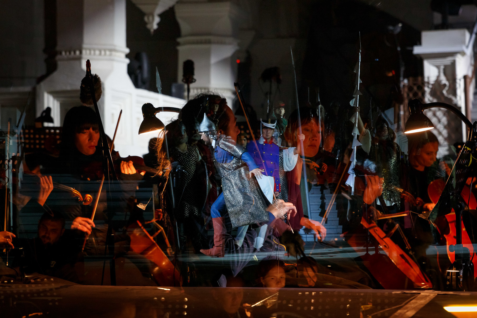 Постановка оперы «Руслан и Людмила» в Астраханском кремле. Август 2019. Фотограф в Астрахани