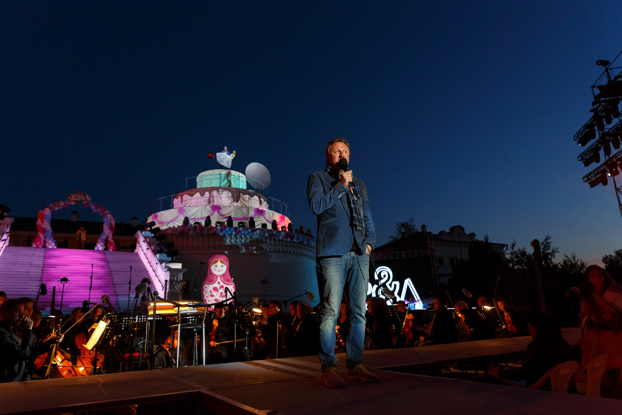 Постановка оперы «Руслан и Людмила» в Астраханском кремле. Август 2019. Фотограф в Астрахани