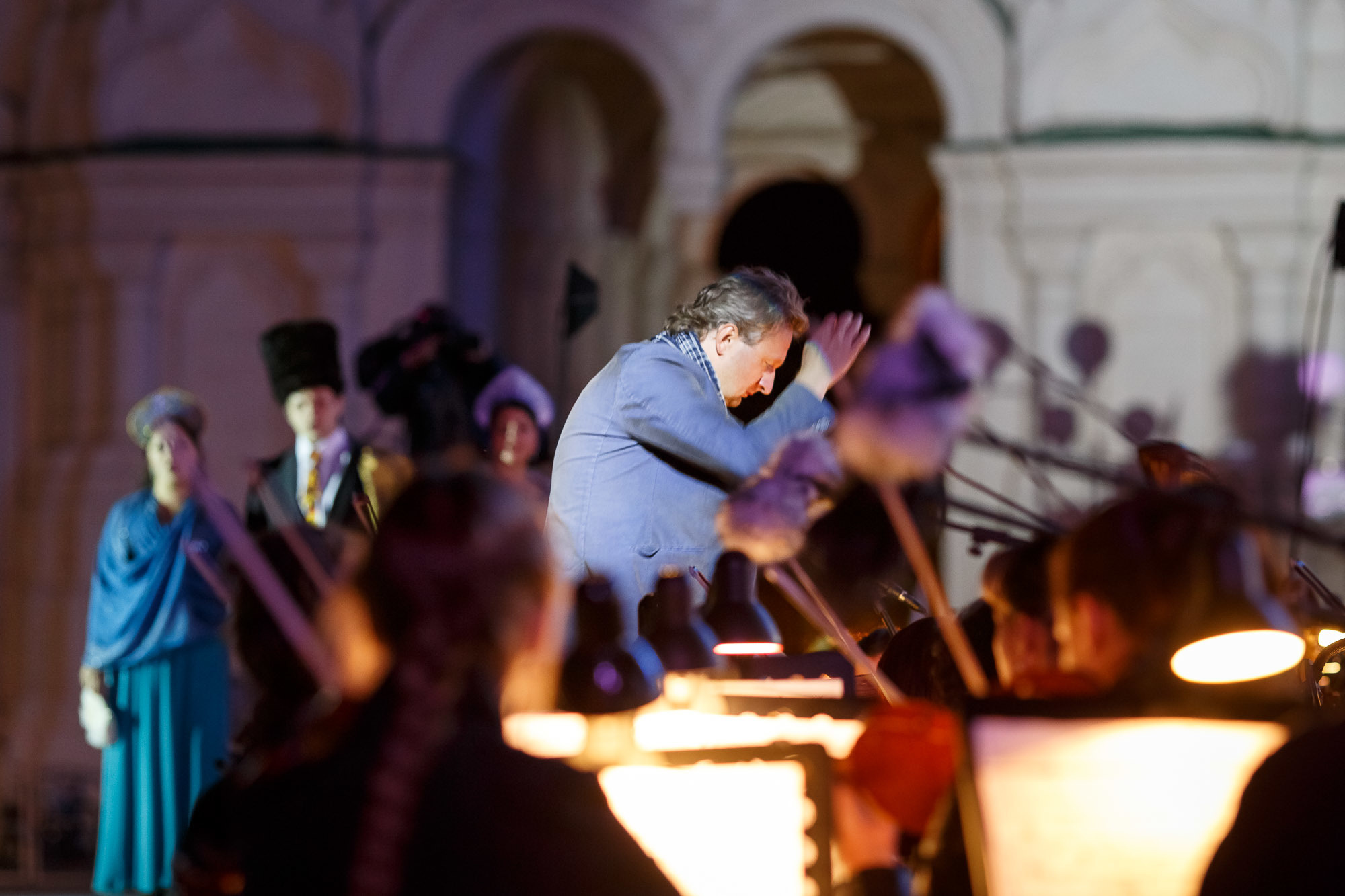 Постановка оперы «Руслан и Людмила» в Астраханском кремле. Август 2019. Фотограф в Астрахани