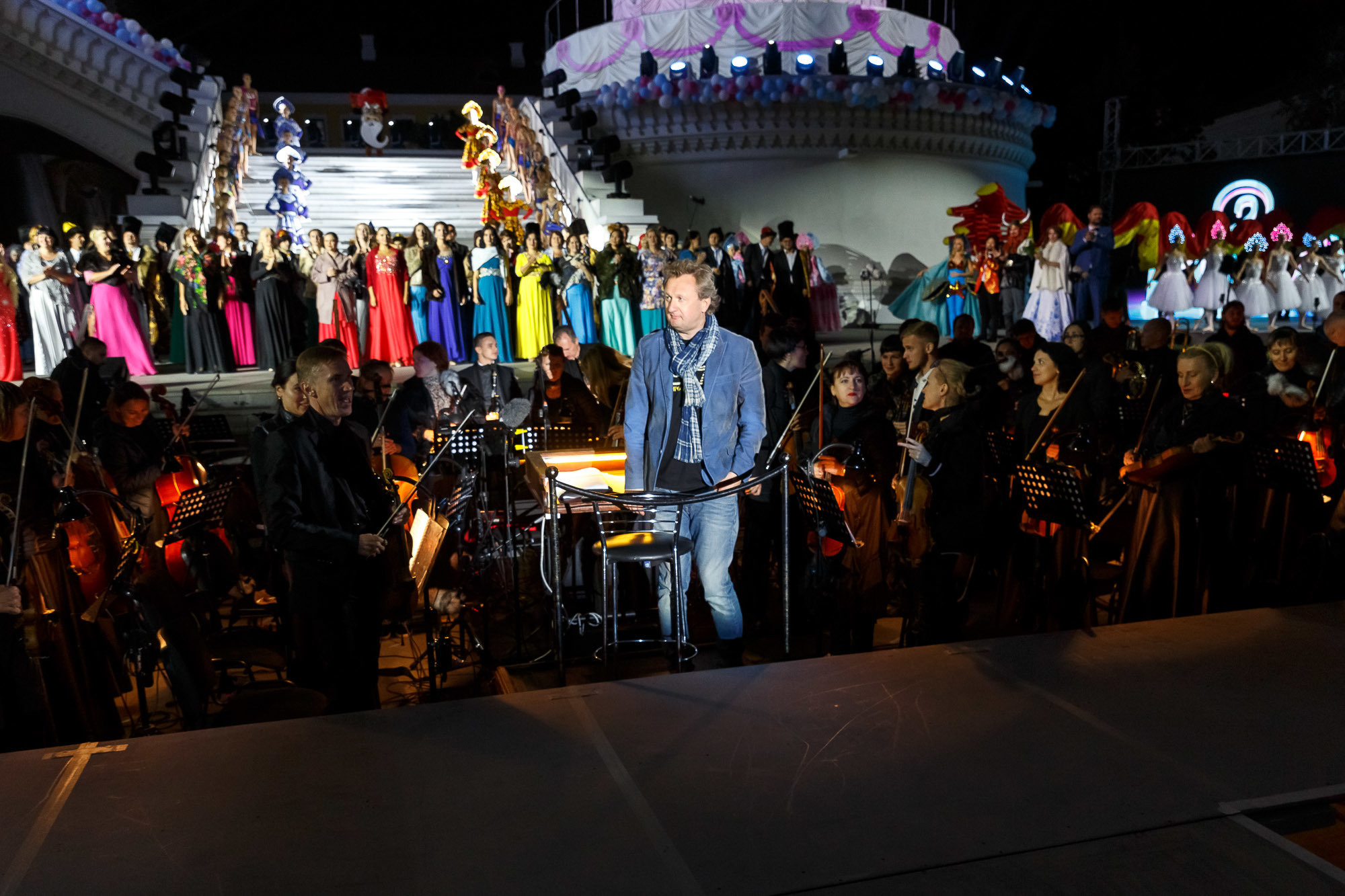 Постановка оперы «Руслан и Людмила» в Астраханском кремле. Август 2019. Фотограф в Астрахани