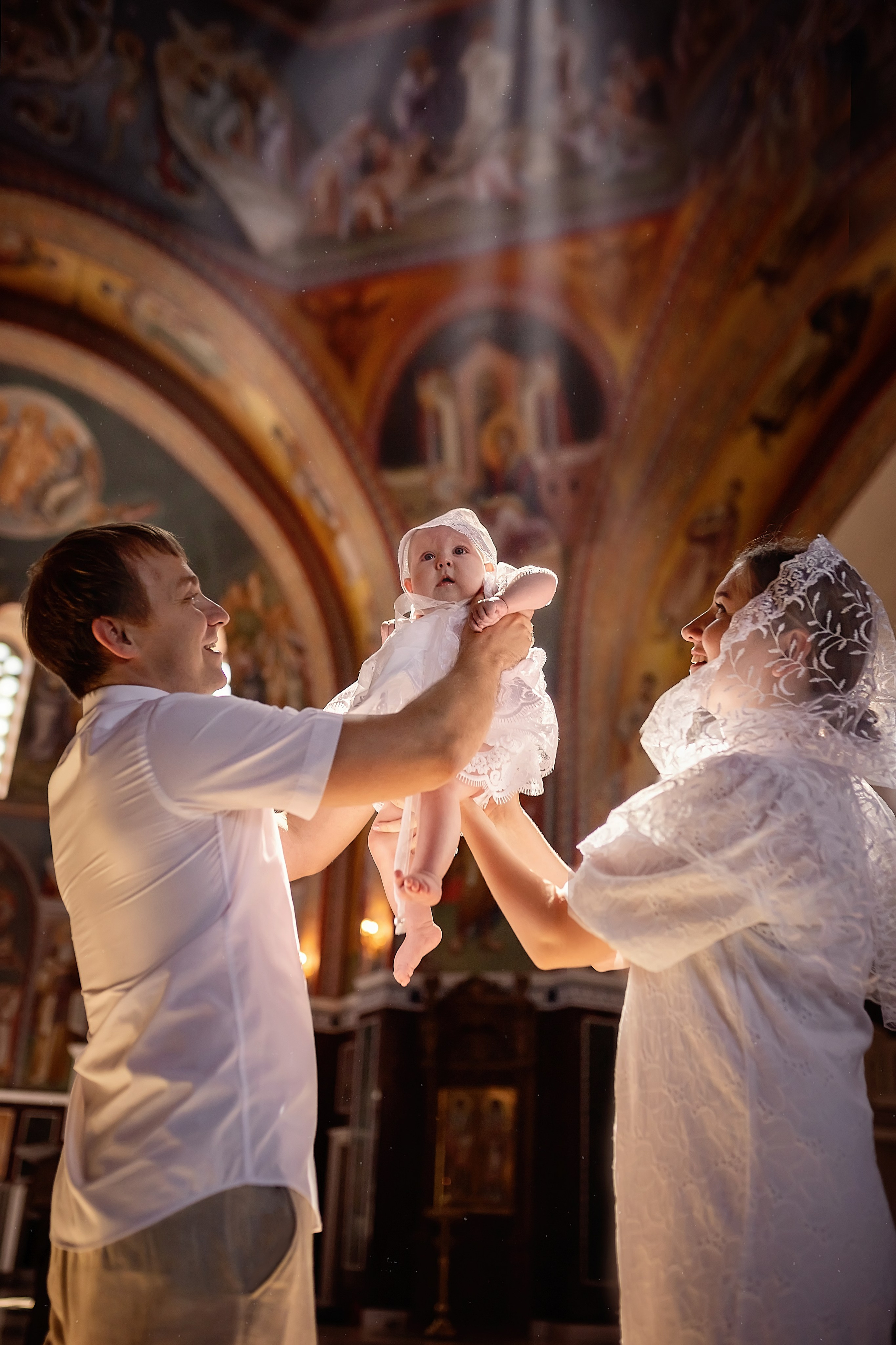 Крещение в Благовещенском Греческом Храме в Ростове-на-Дону. Олеся Семейская свадебный и семейный фотограф в Ростове-на-Дону