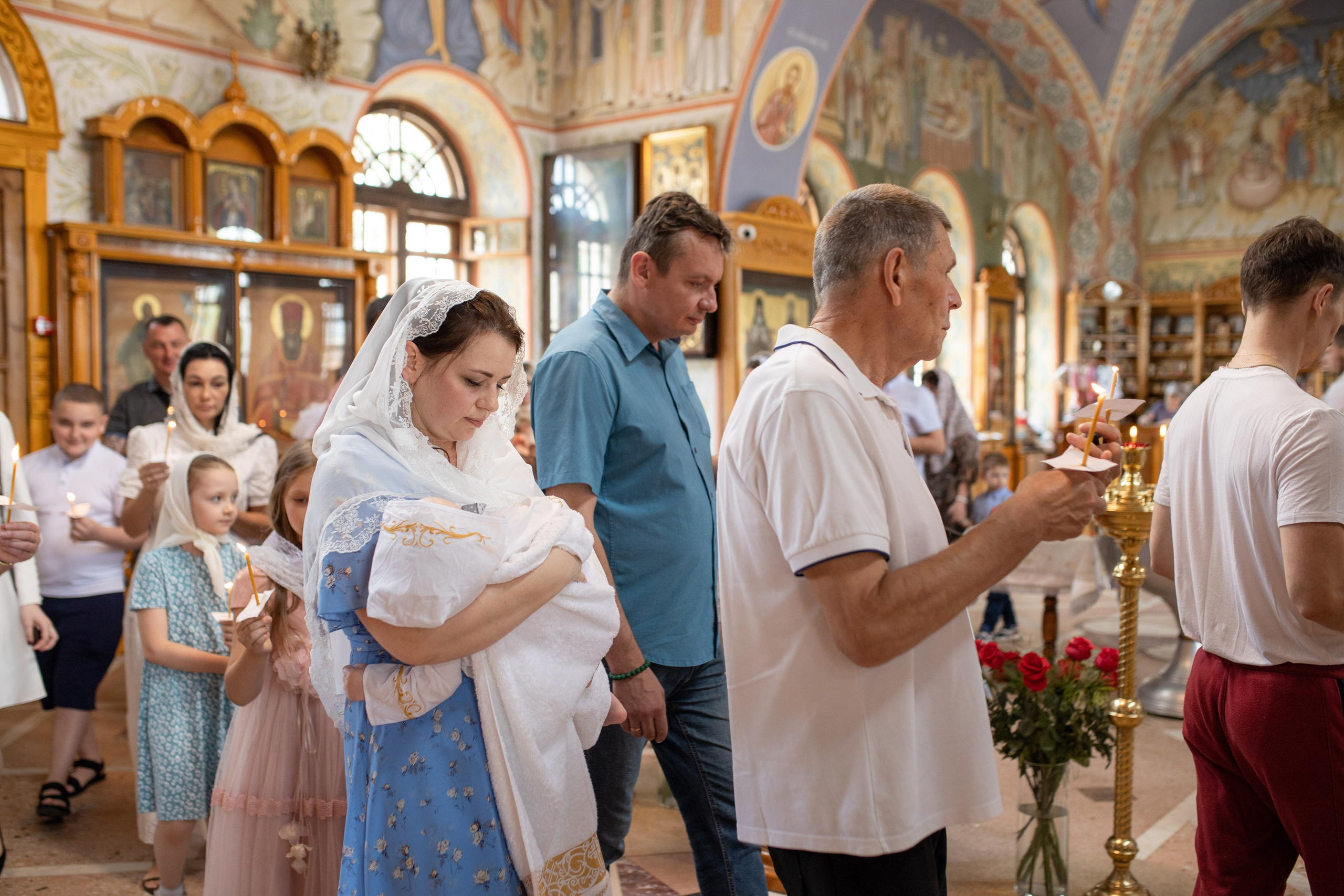 Таинство Крещения Вити. Фотограф в Железнодорожном и Балашихе