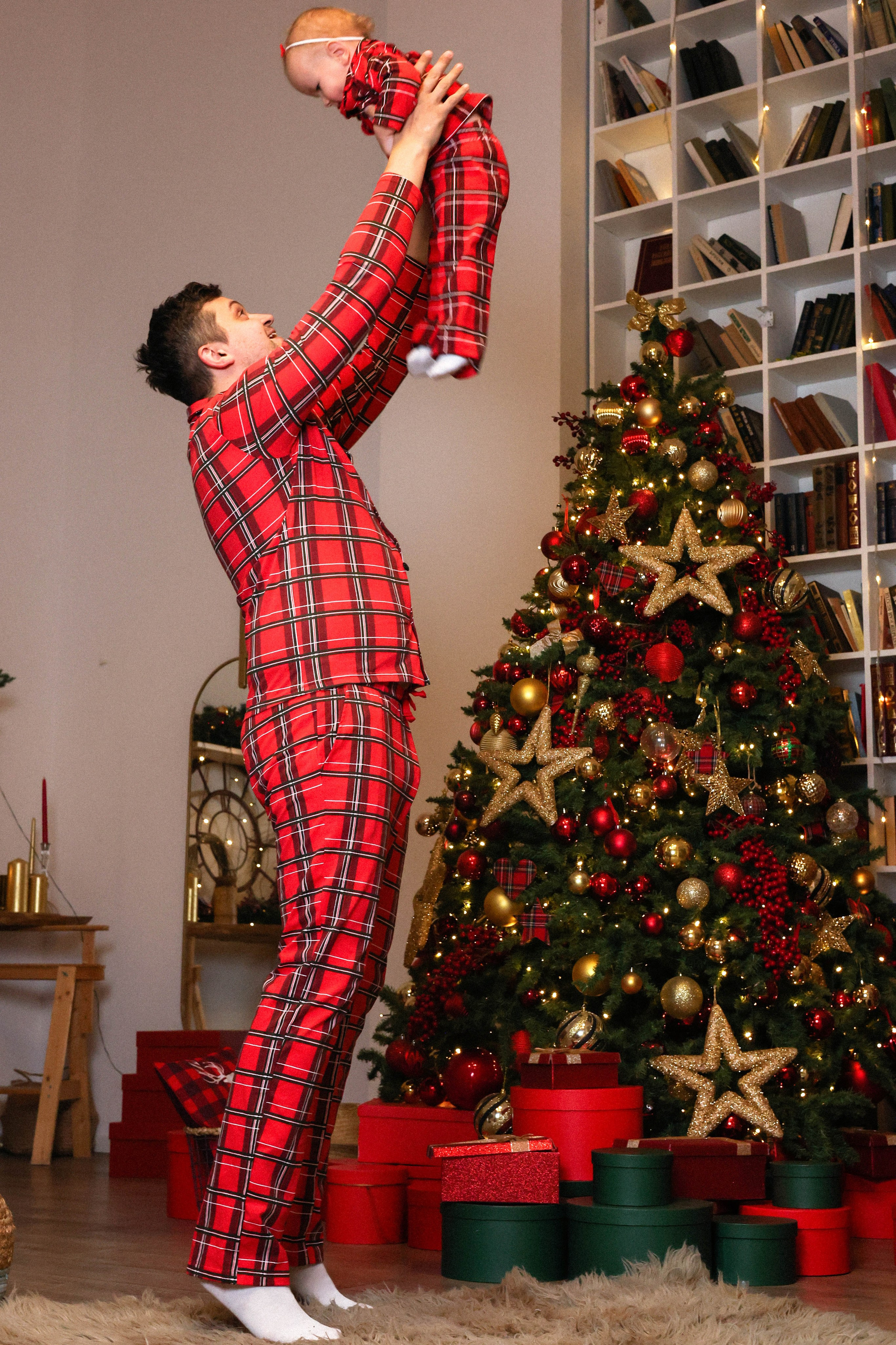 Новогодняя история «Наталья и ее семья». Фотограф в Москве Анастасия Калинина