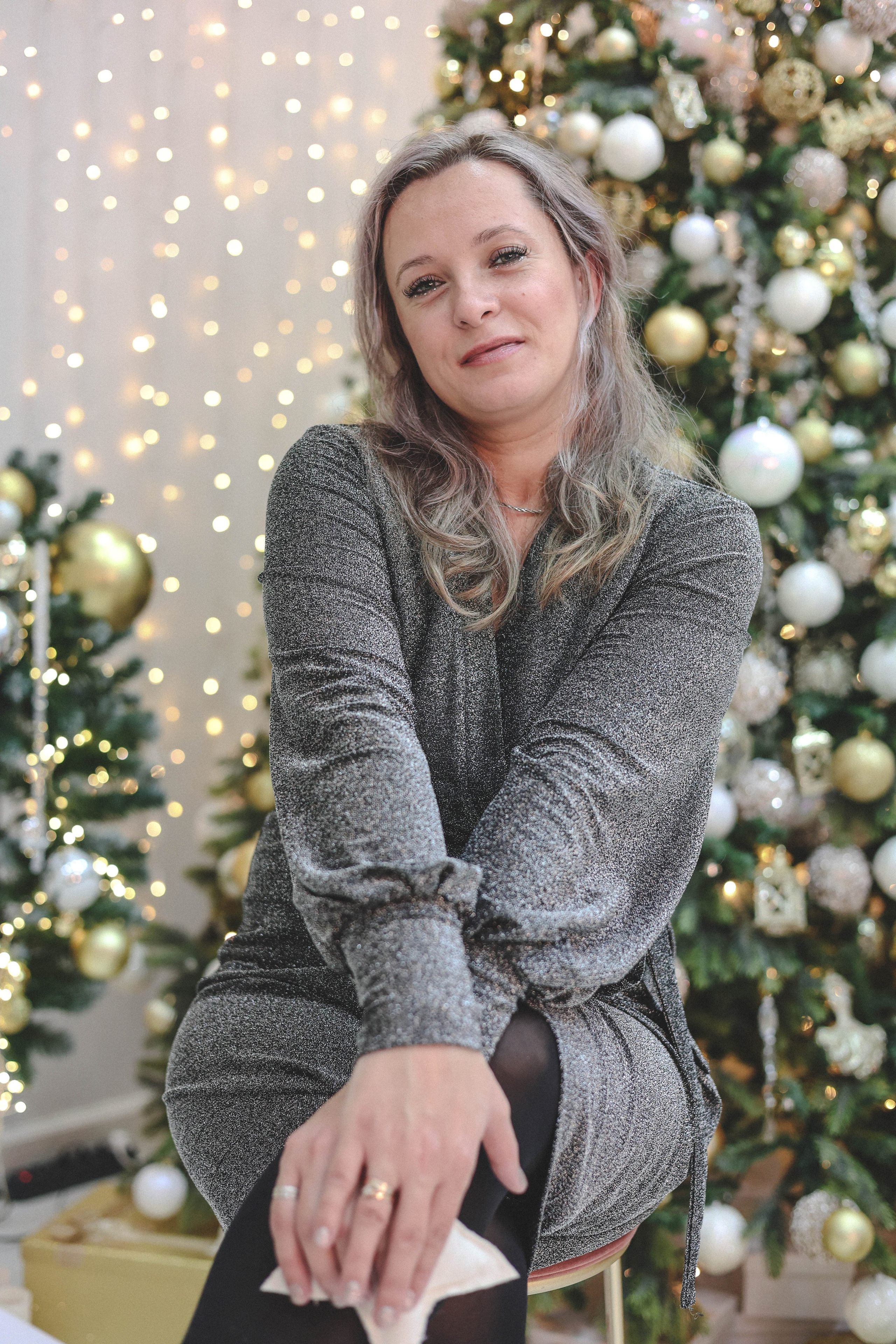 Новогодняя история «Ирина и ее семья». Фотограф в Москве Анастасия Калинина