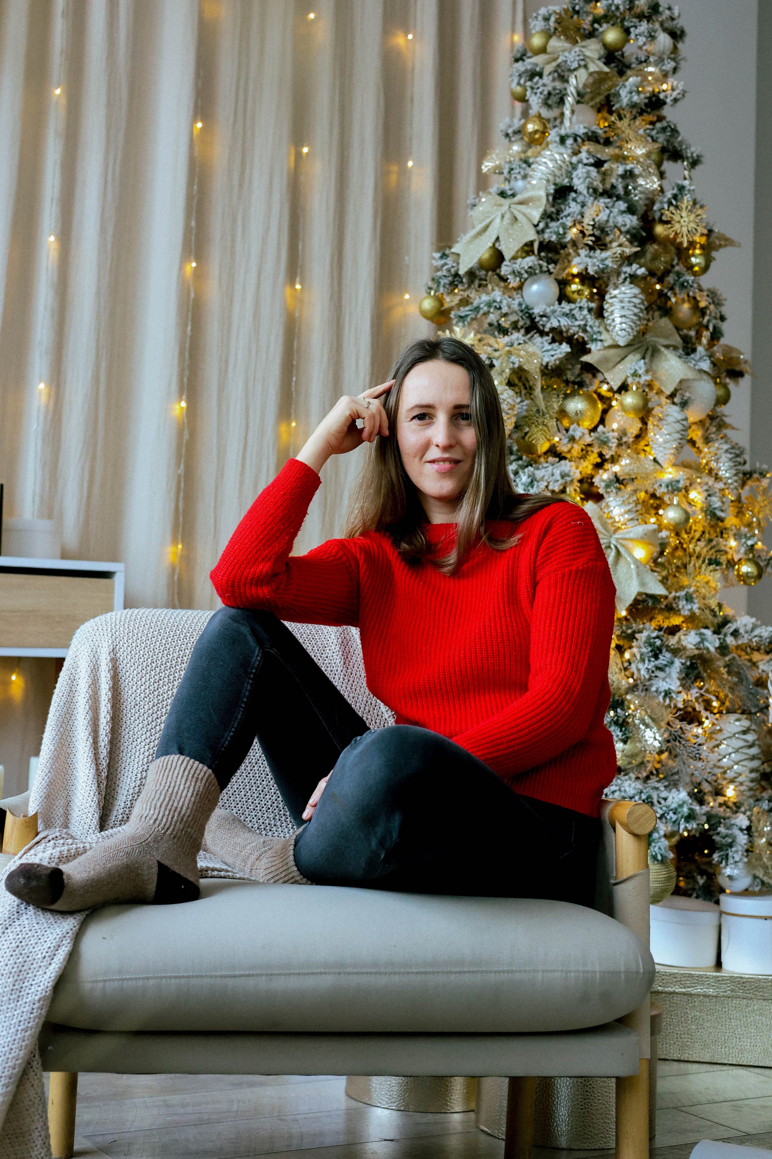 Новогодняя история «Евгения и Егор». Фотограф в Москве Анастасия Калинина