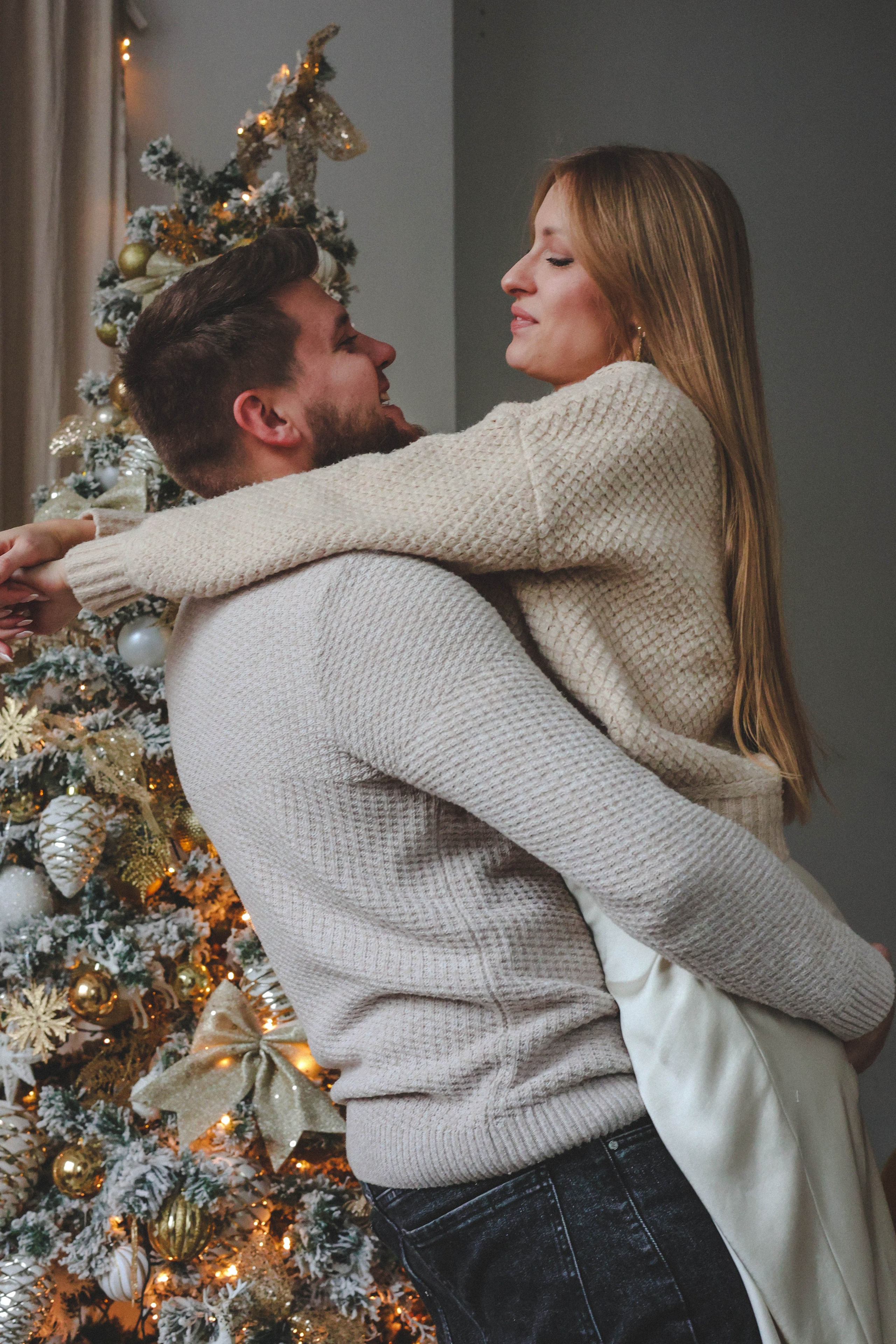 Новогодняя история «Кира и ее семья». Фотограф в Москве Анастасия Калинина