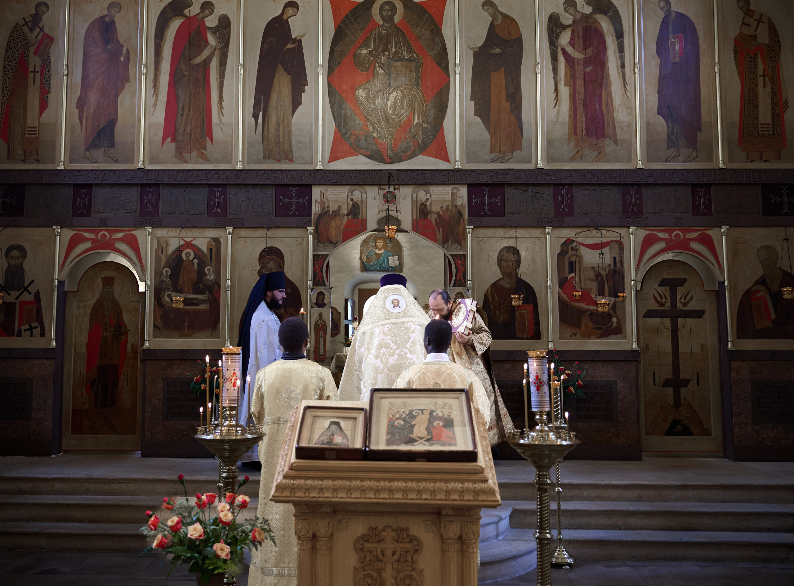 Литургия на китайском языке. Фотограф в Москве