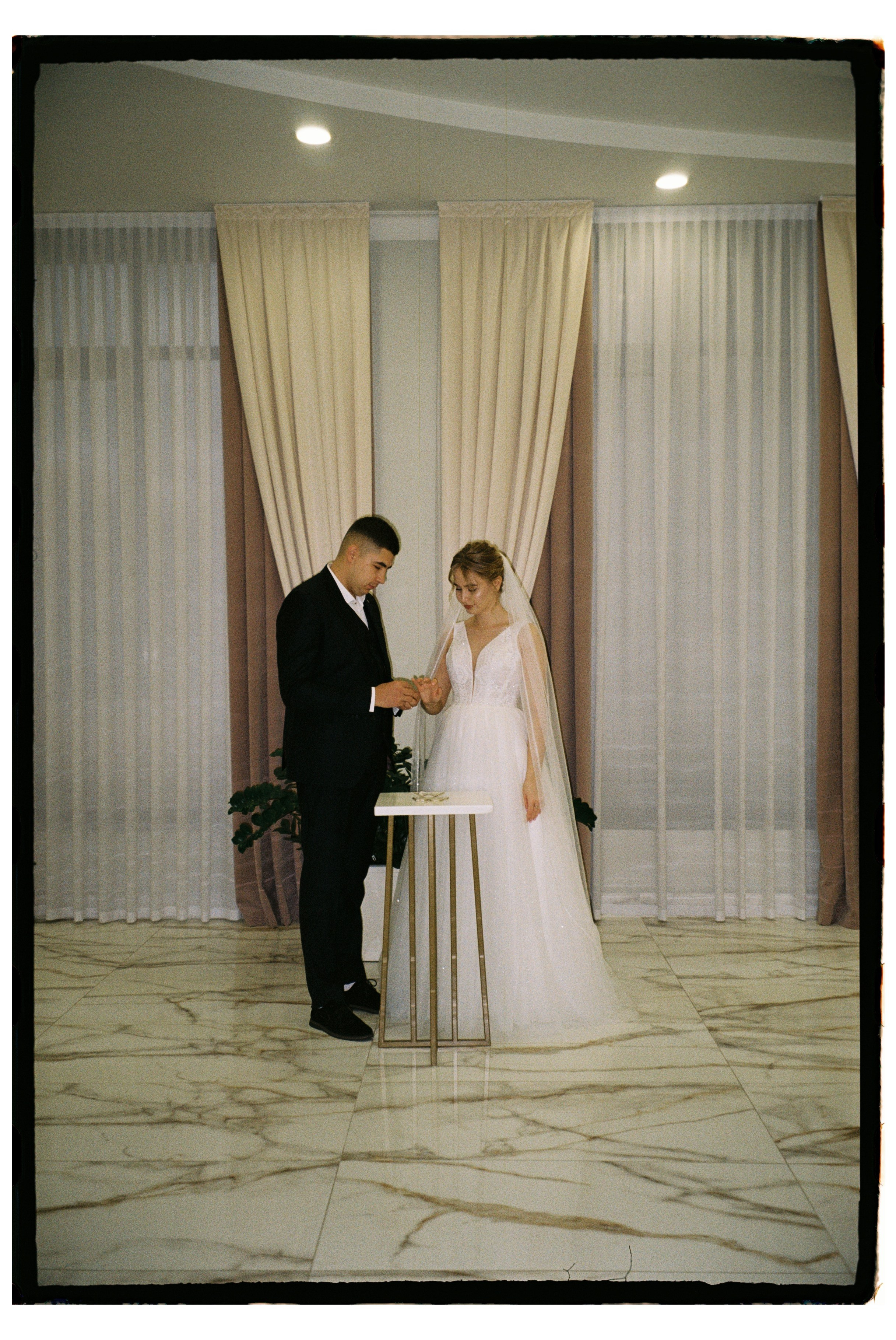 На плёнку (Саша и Лиза). Фотограф в Москве — Евгения Прокопенко