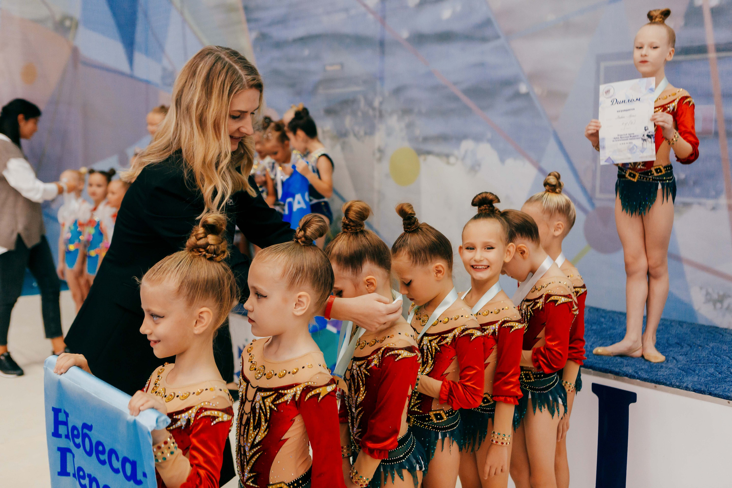 Чемпионат России, Первенство России по эстетической гимнастике. Спортивный фотограф Александр Васильев. RG и AGG