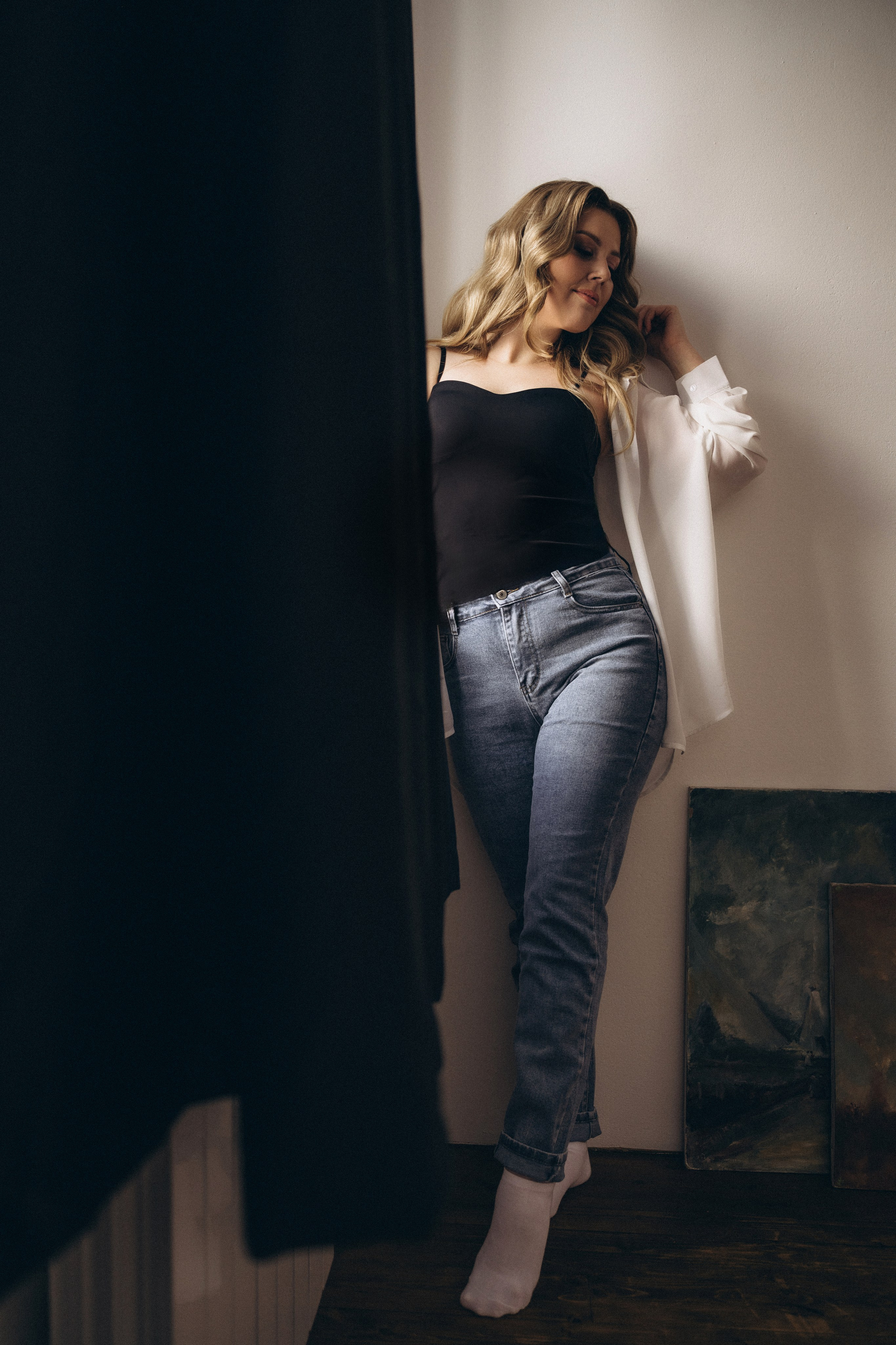 Дарья. Фотосессия в студии. Семейный фотограф в Белгороде Амелина Алина