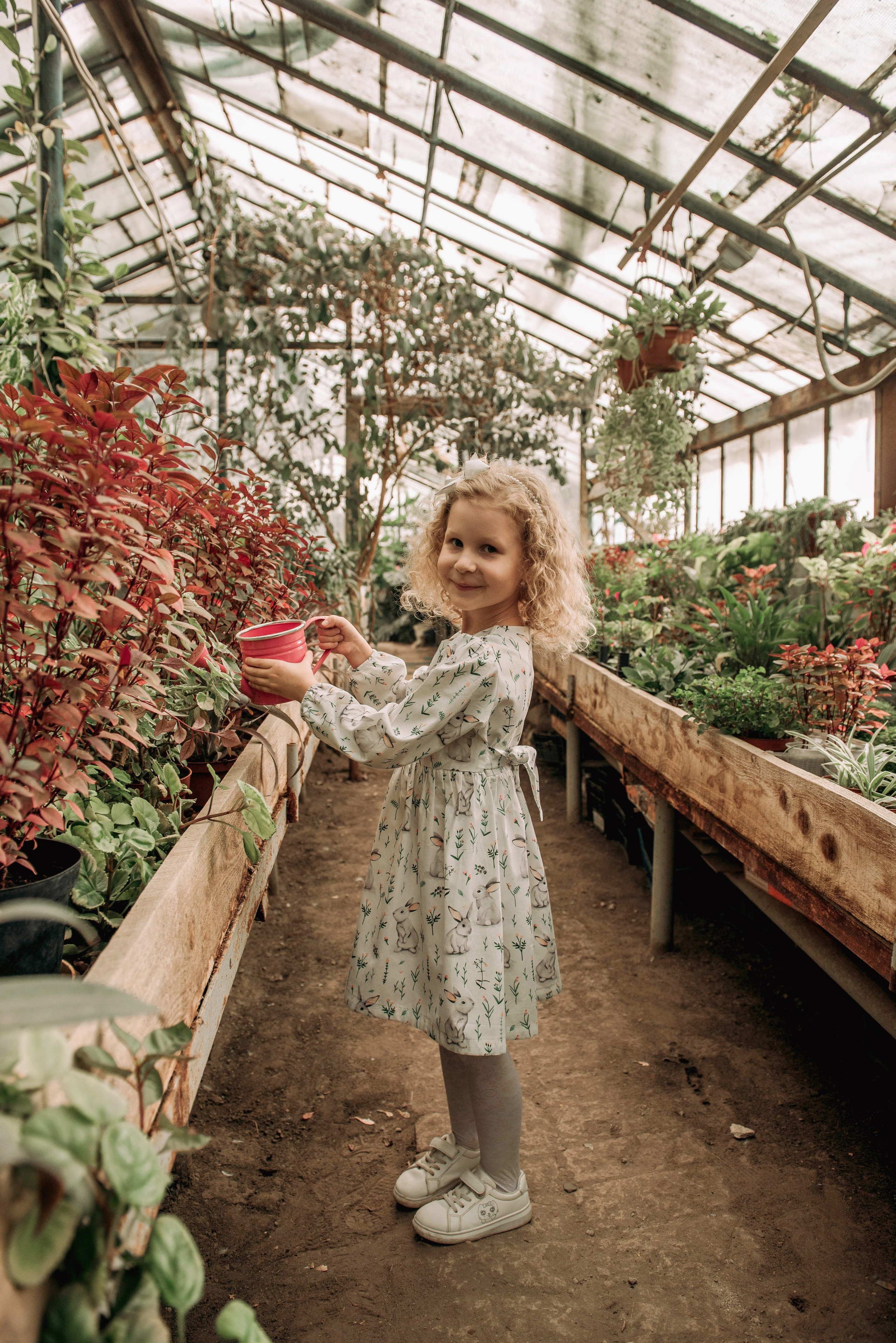 Семейная съёмка в оранжерее. Семейный фотограф в Новочеркасске Виктория Громова