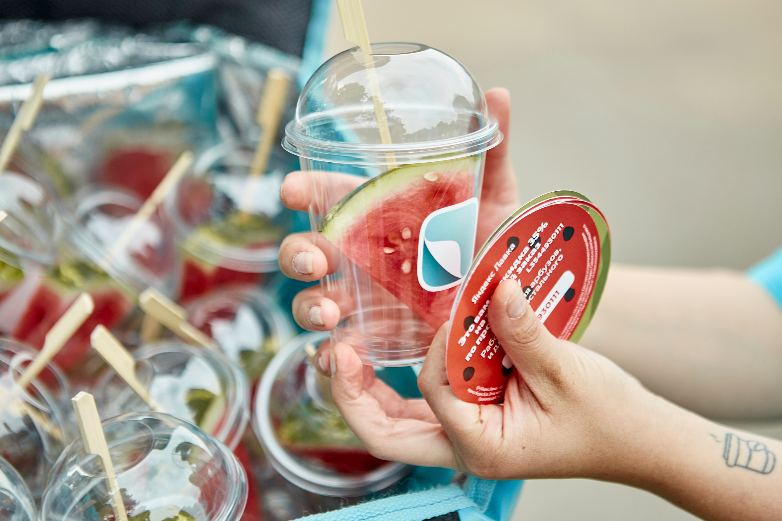 ЯНДЕКС ЛАВКА «АРБУЗНАЯ ФЕЕРИЯ». Фотограф Андрей Егоров