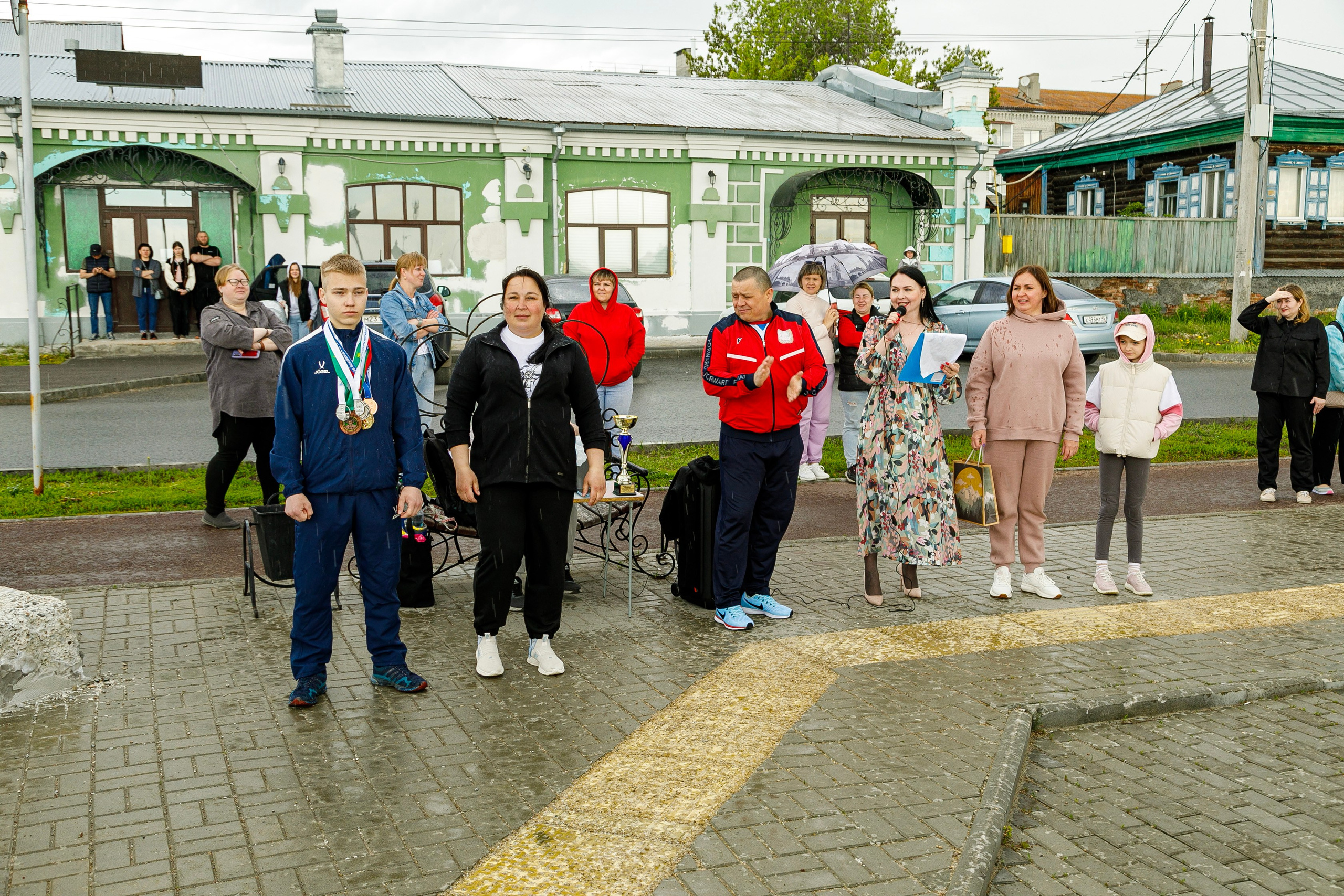 «СпортЛето» и «Зарядка с чемпионом» — семья Сармачевых 😋. Фотограф Андрей Гузеев
